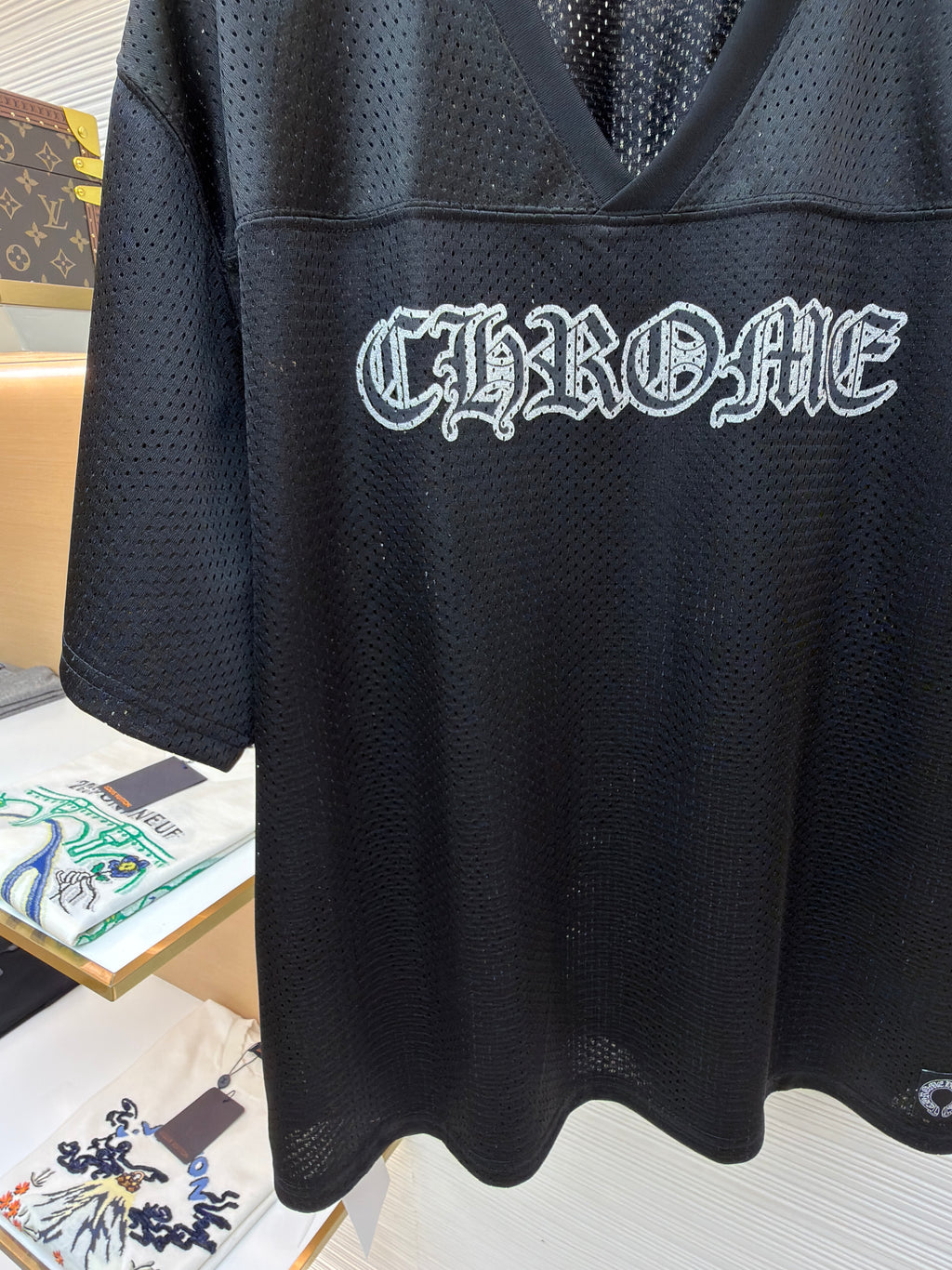 Chrome Hearts Mesh Stadium Football Jersey