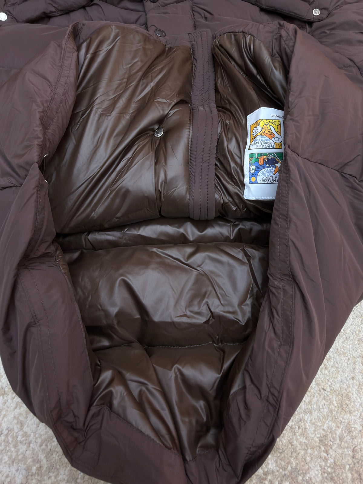 Moncler Maya Hooded Short Down Jacket in Matte Nylon