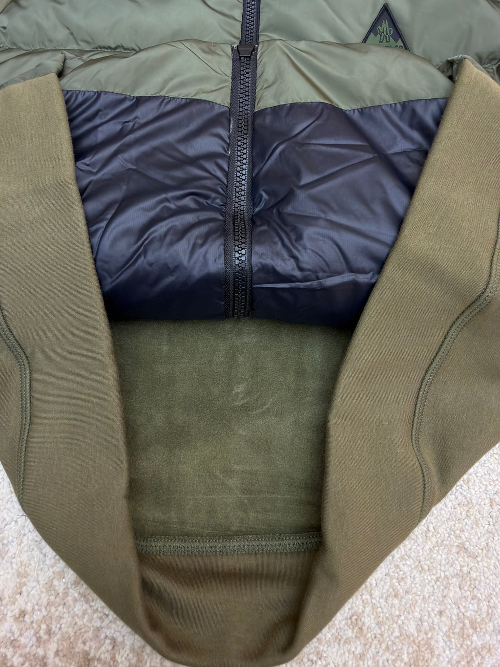 Moncler Grenoble Logo-Patch Quilted Jacket