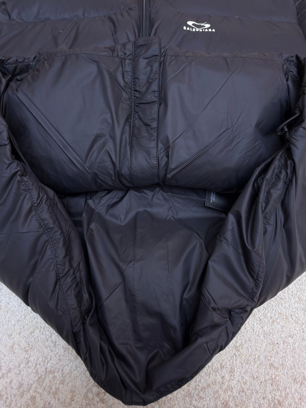 Balenciaga Standard Puffer in Light Technical Fabric