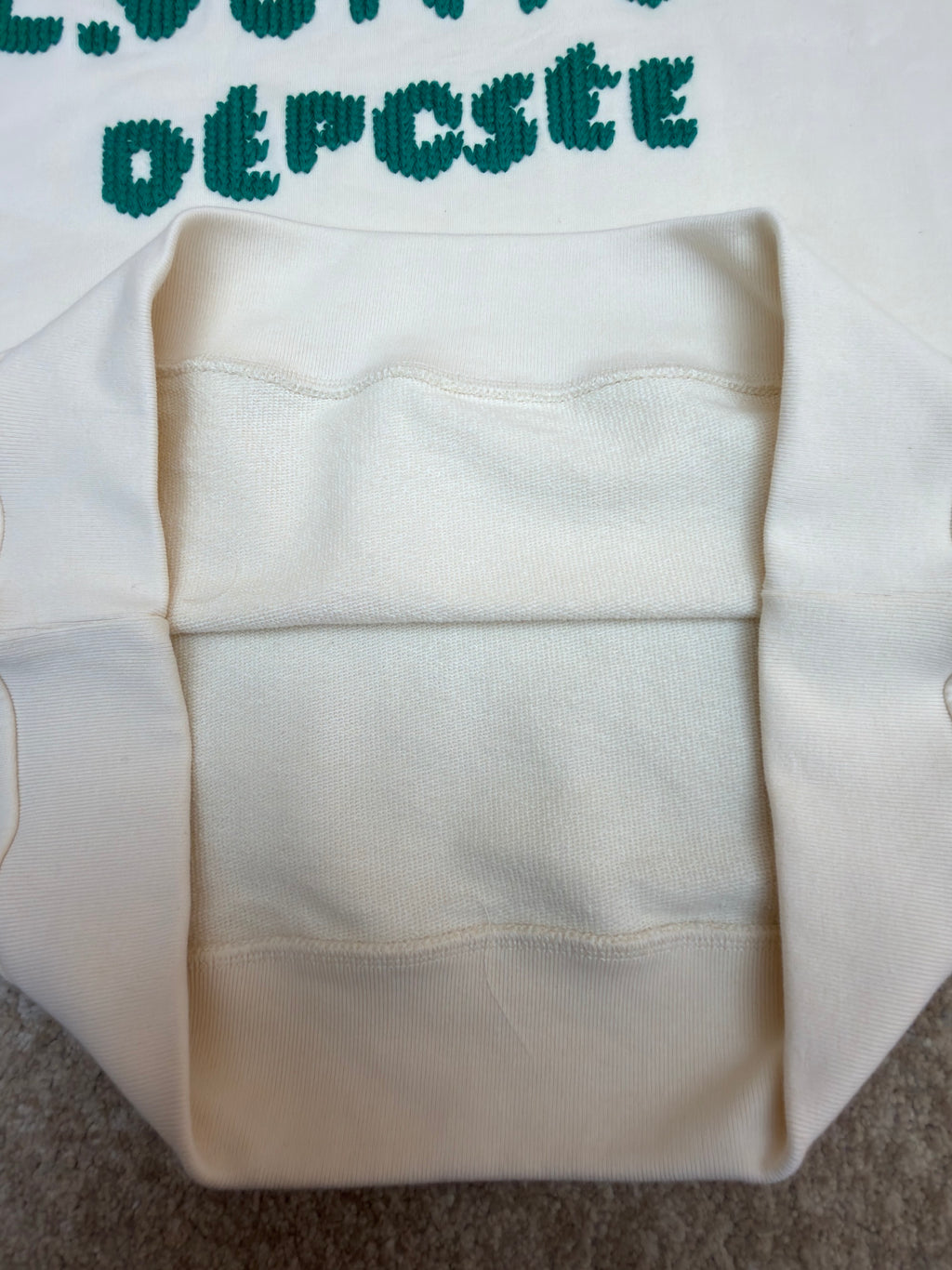 LV 1AK6I0 Embroidered Signature Sweatshirt