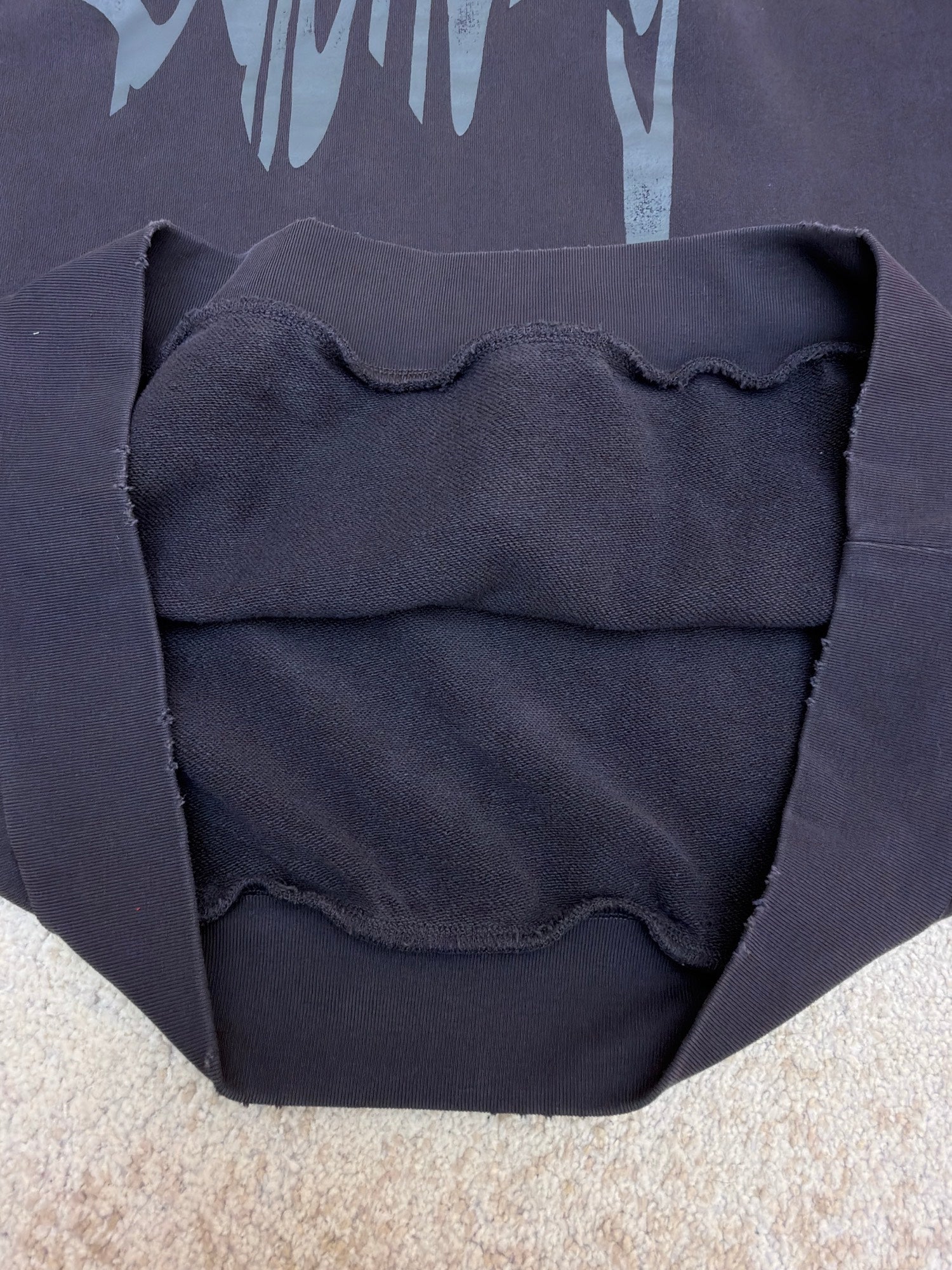 Balenciaga 3D Liquified Effect hoodie