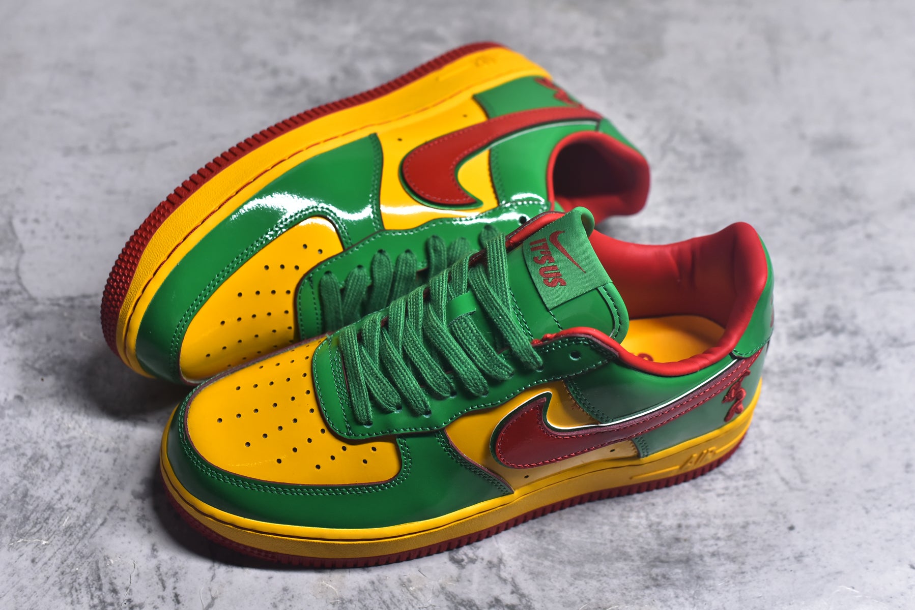Nike x Lil Yachty Air Force 1 Lucky Green IH4383-300