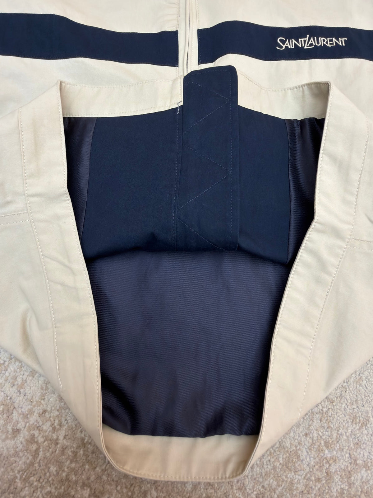 Saint Laurent Jacket In Cotton