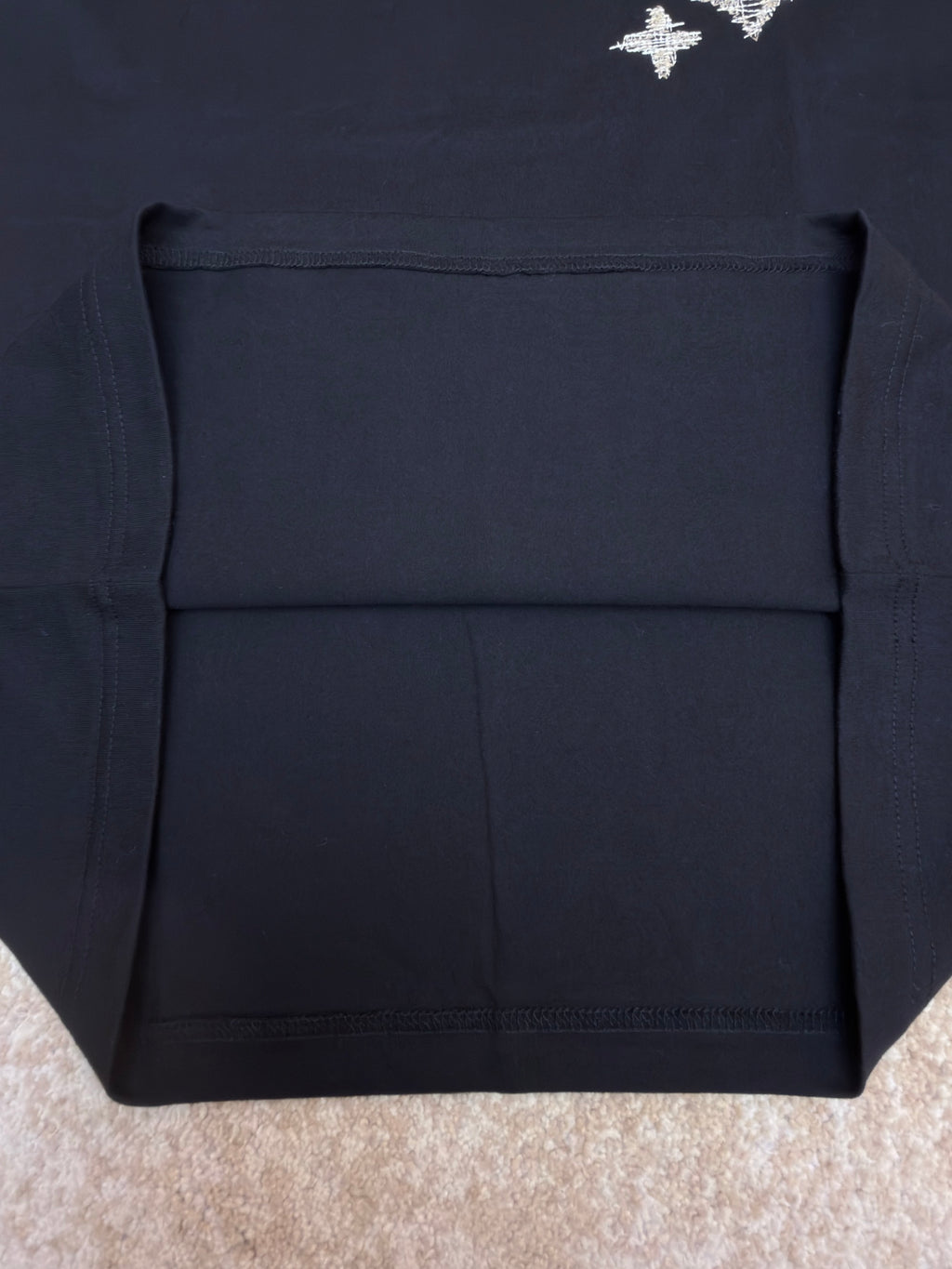 LV 1AK7G3 Embroidered Signature Short-Sleeved T-Shirt