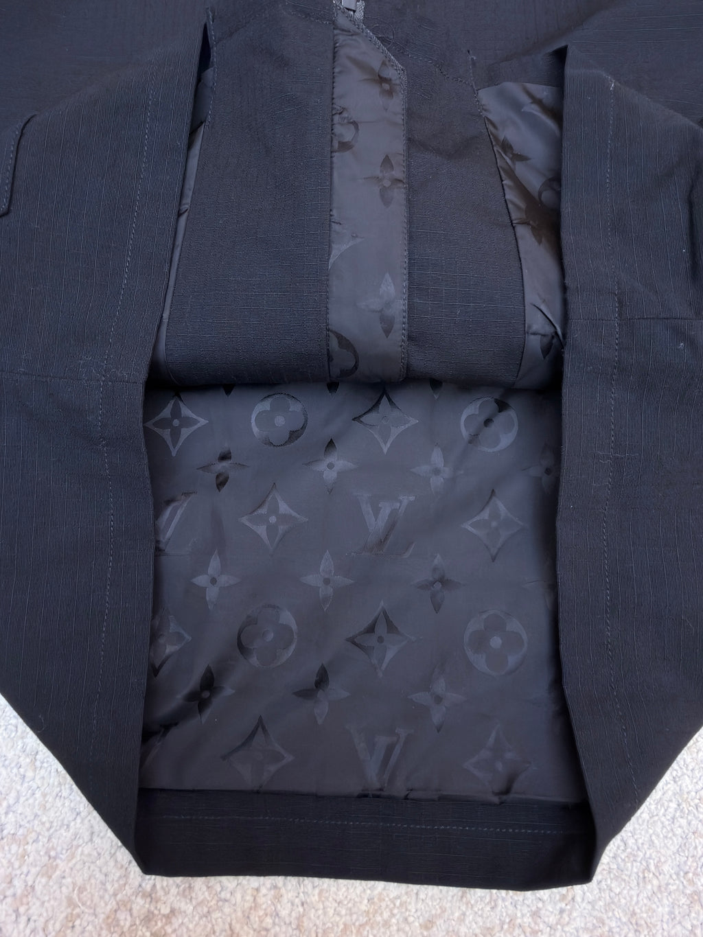 LV 1AJR26 Cotton Ripstop Staff Jacket