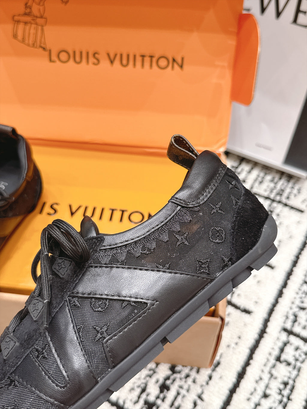 LV Sneakerina Sneaker in Semi-Transparent Mesh