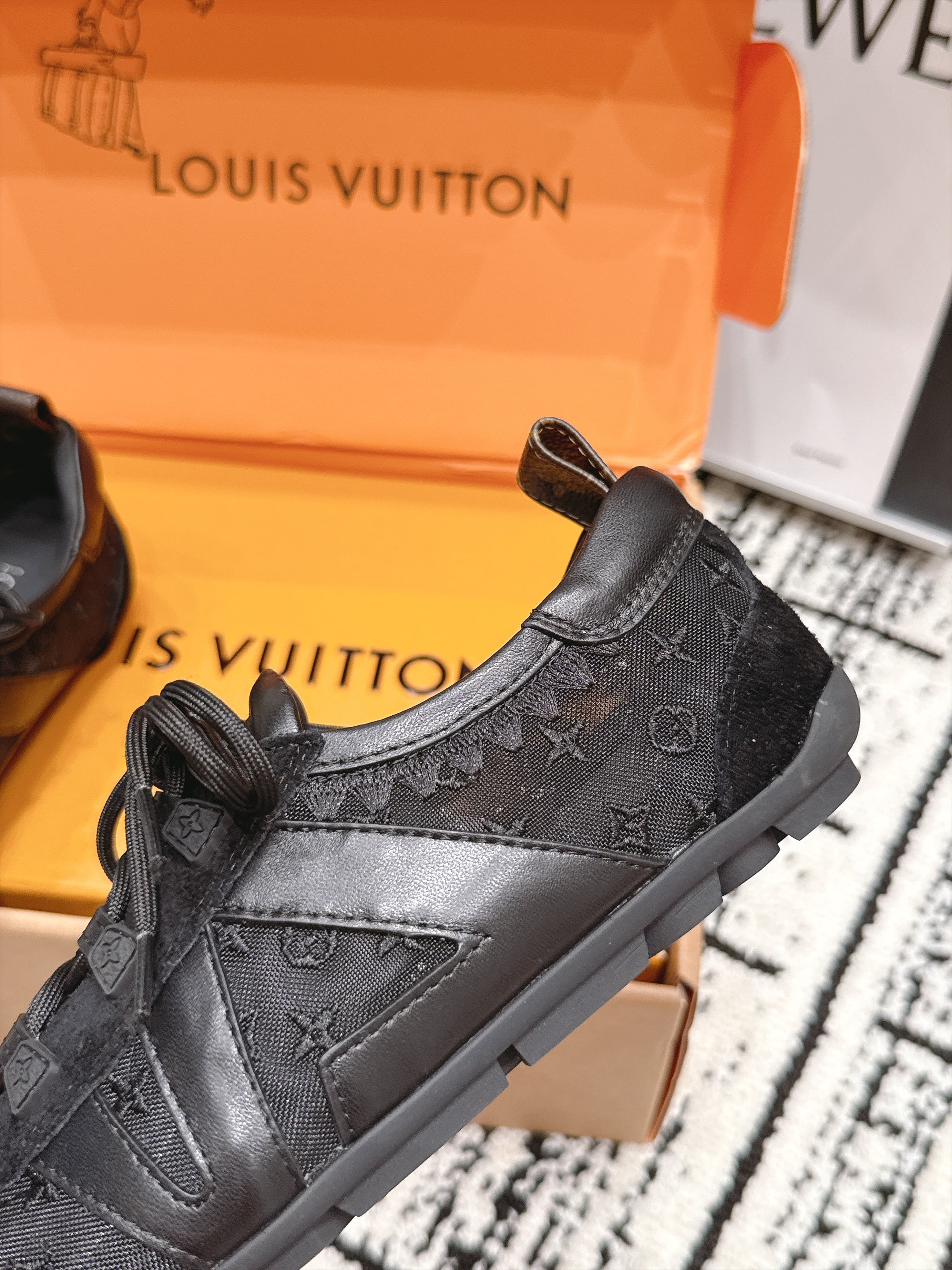LV Sneakerina Sneaker in Semi-Transparent Mesh