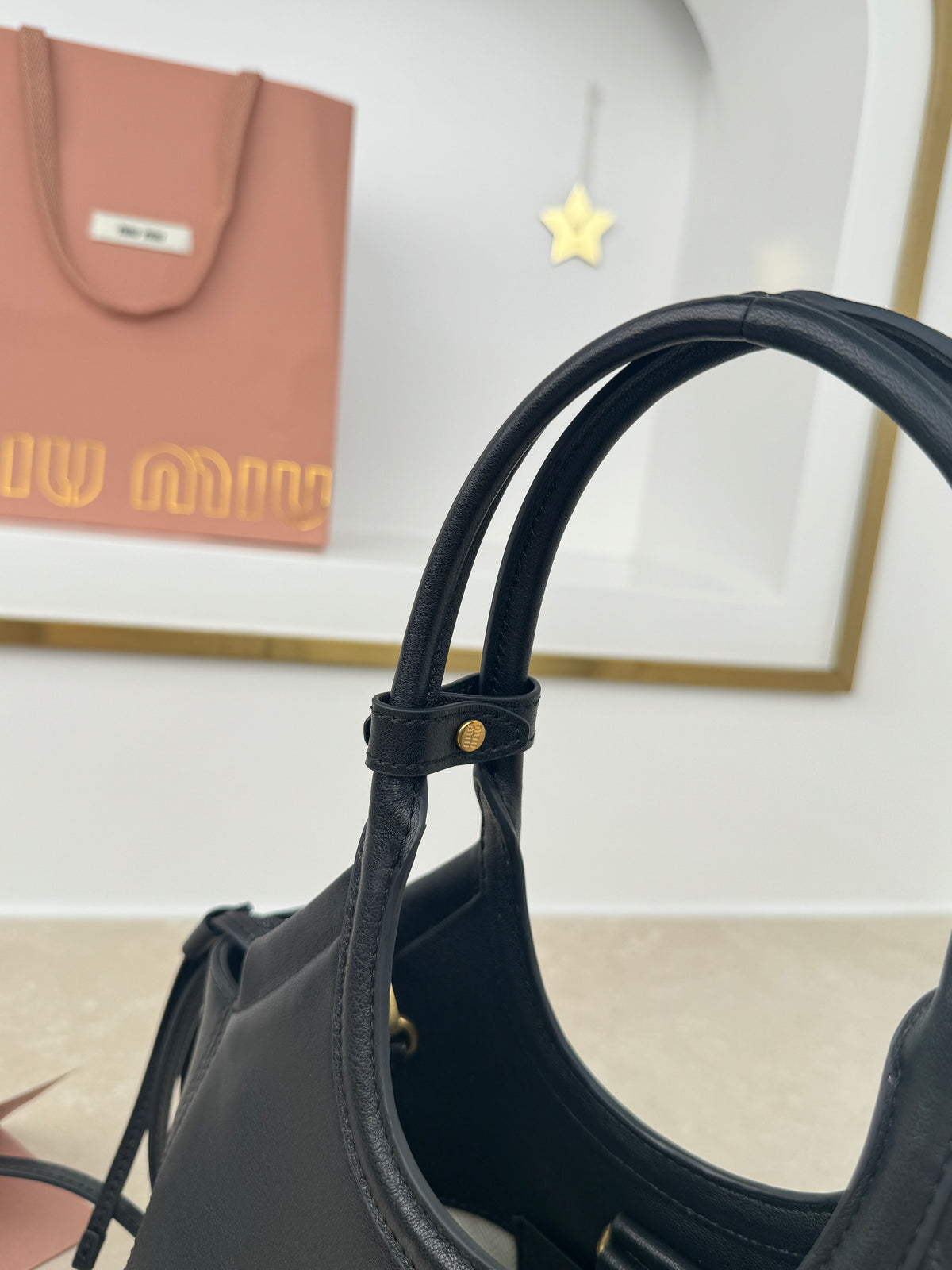 Miu Miu Ivy Tote Bag in Nappa Leather