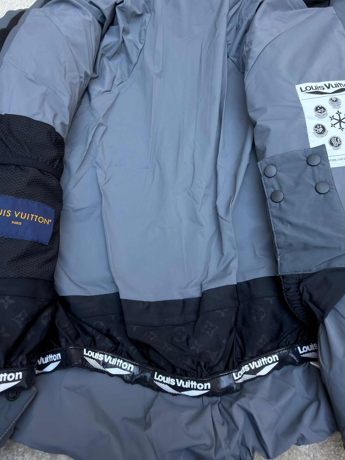 LV 1AGIQF Technical Down Ski Jacket