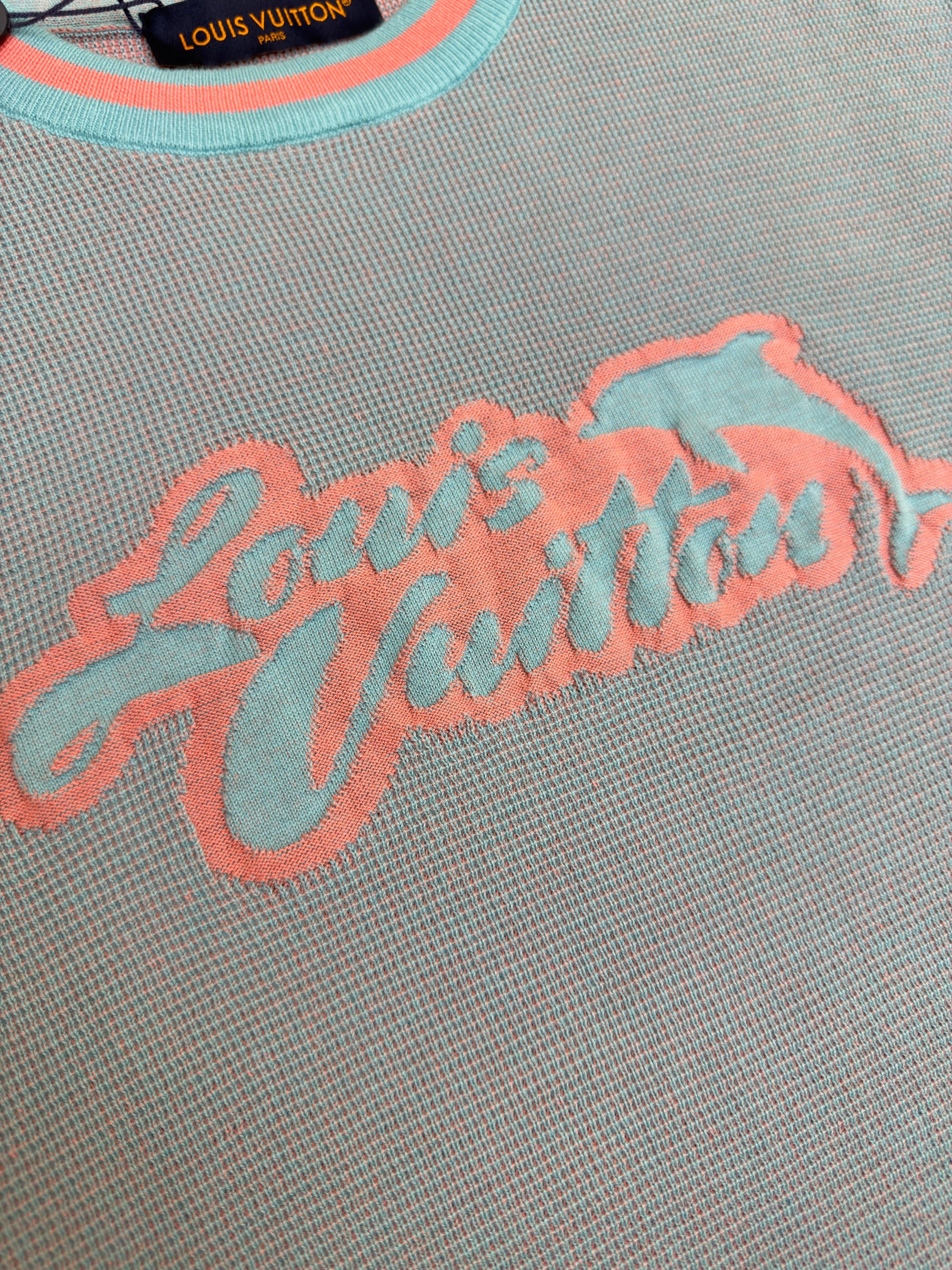 LV 1AHVO4 Graphic Short-Sleeved Crewneck