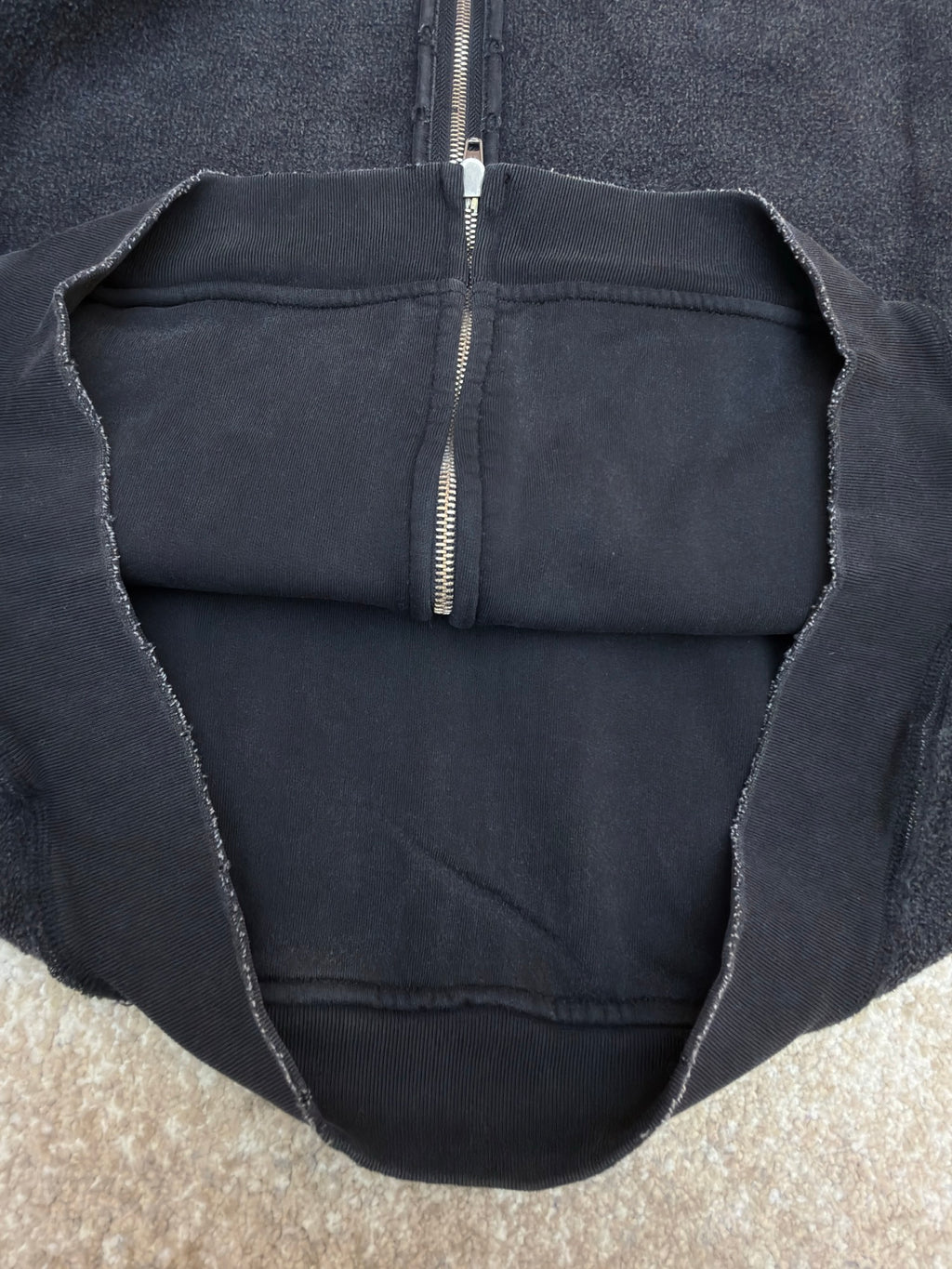 Balenciaga Political Campaign Inside-Out Zip-Up Hoodie