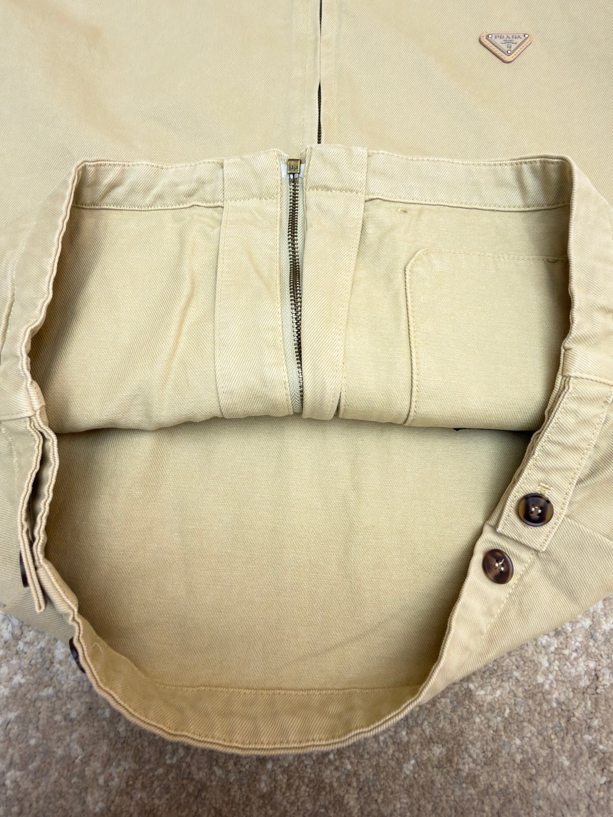Prada Old Denim Blouson Jacket