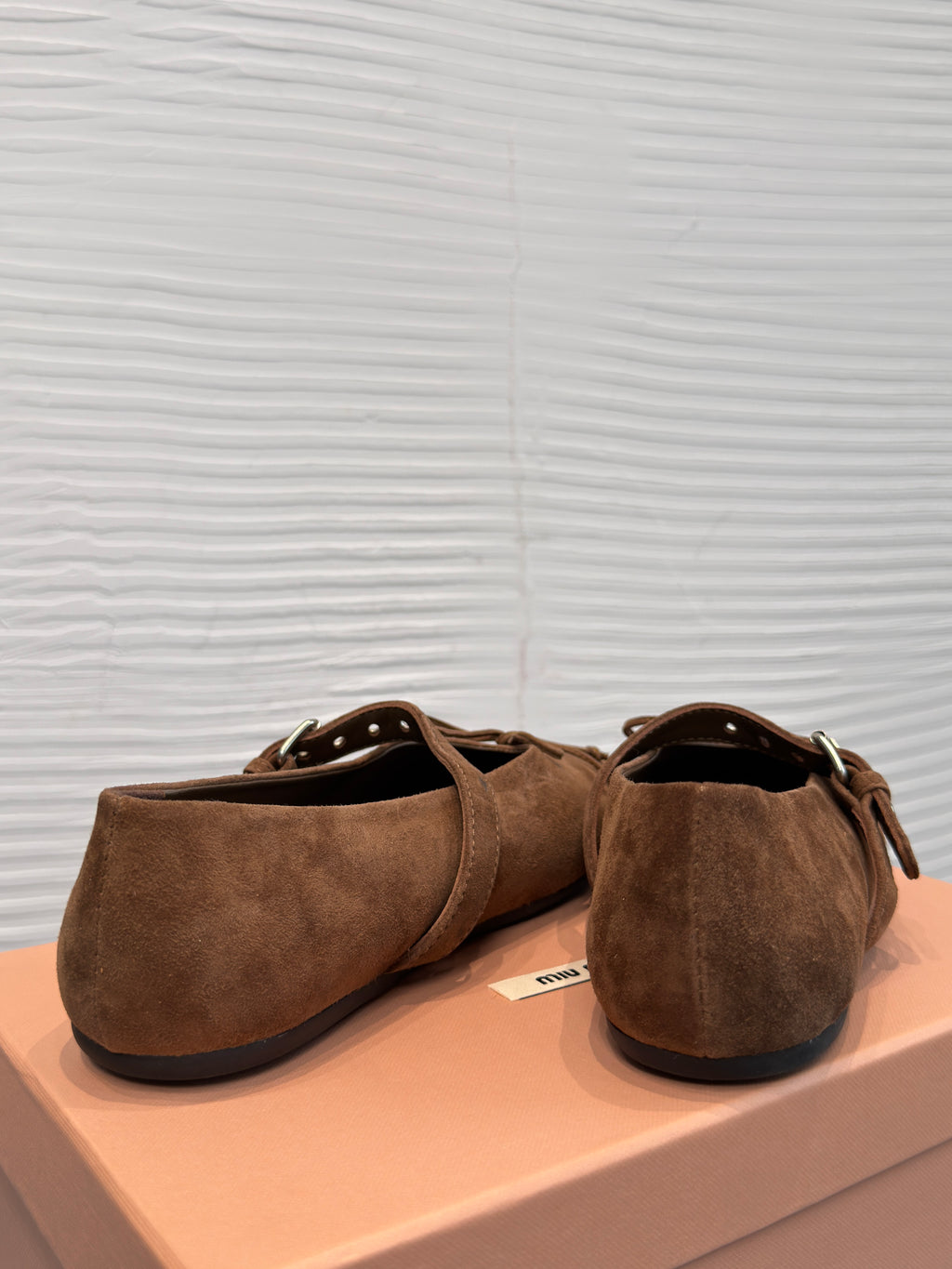 Miu Miu Suede ballerinas