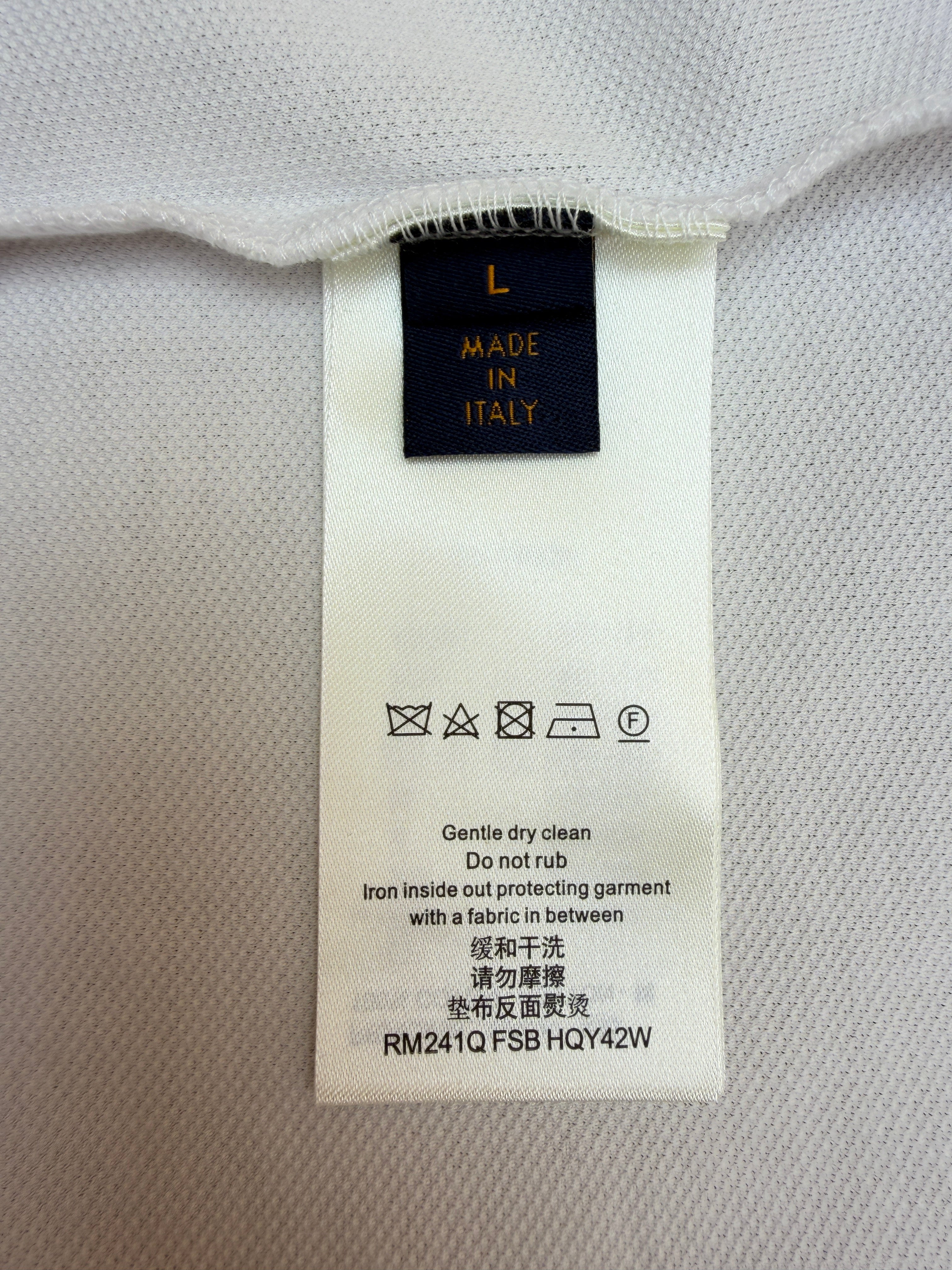 LV Signature Embroidered Pin Polo