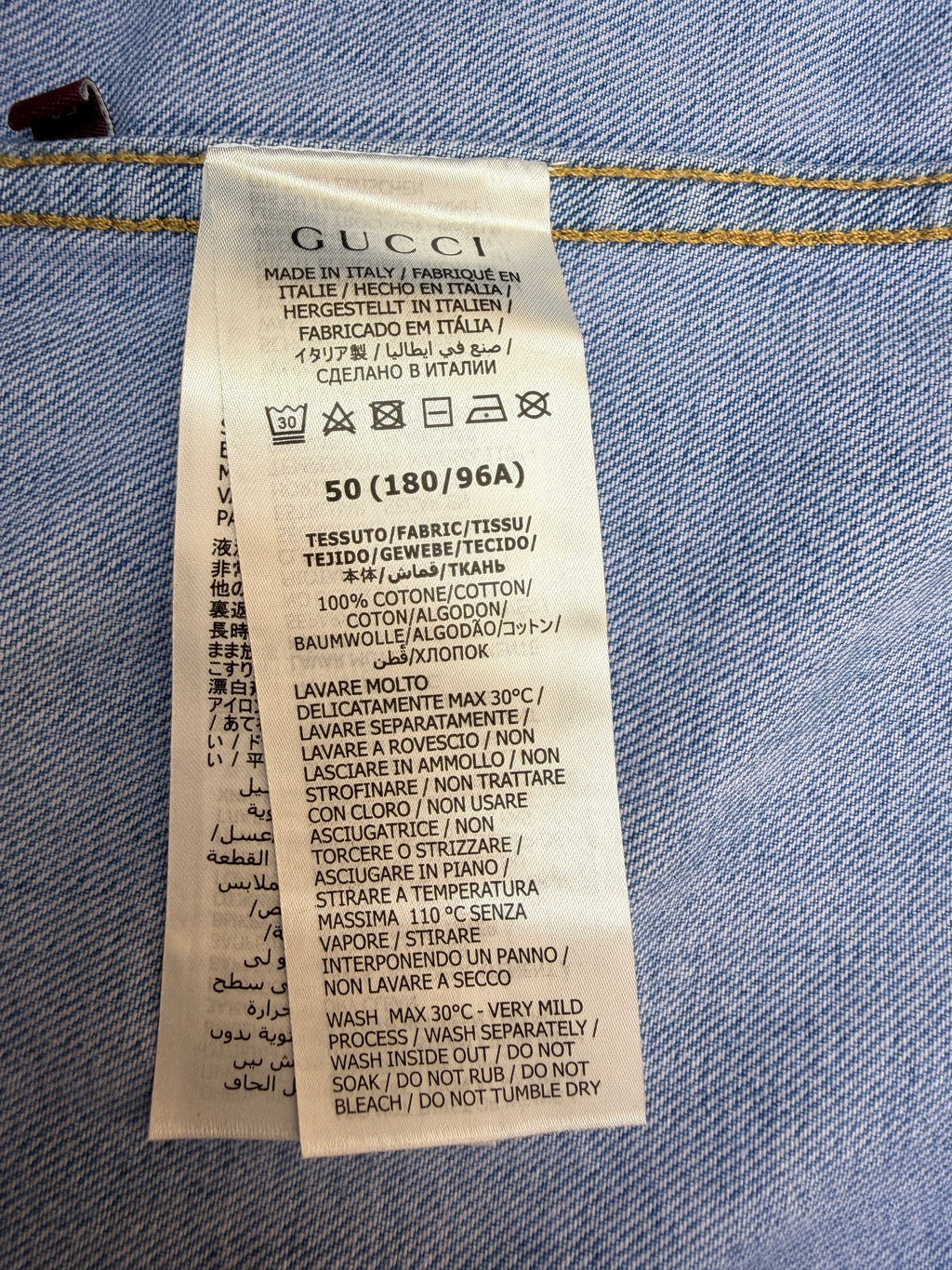 Gucci Lido Denim Shirt