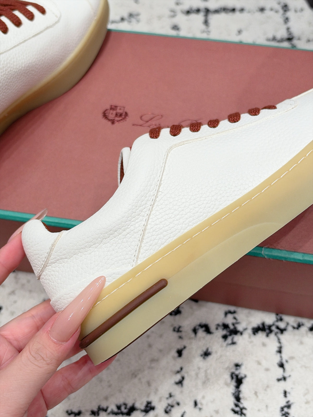 Loro Piana 70's Walk Leather Sneaker