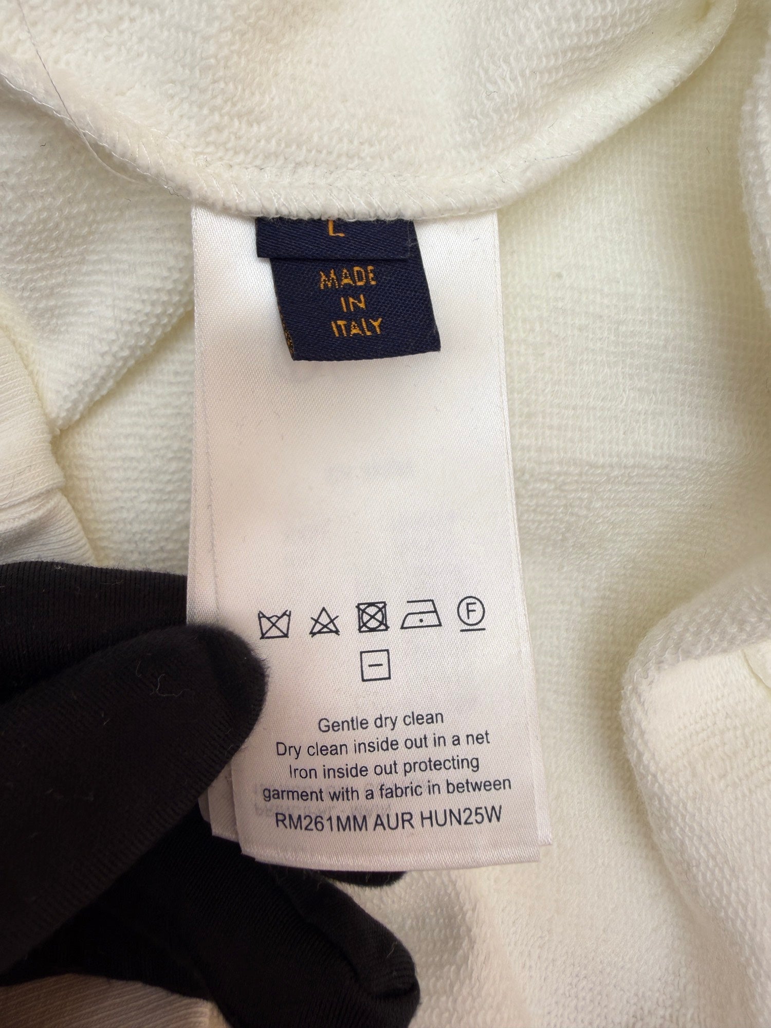 LV 1AKOX2 Reflective Zippered Hoodie