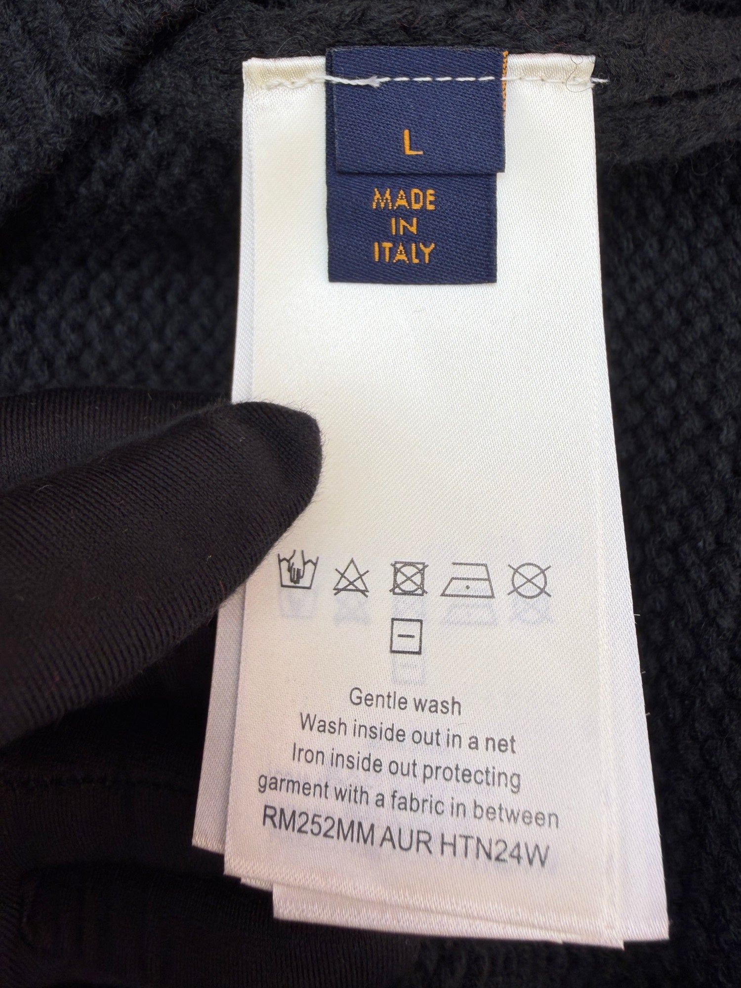 LV 1AKOB2 Jacquard Pullover
