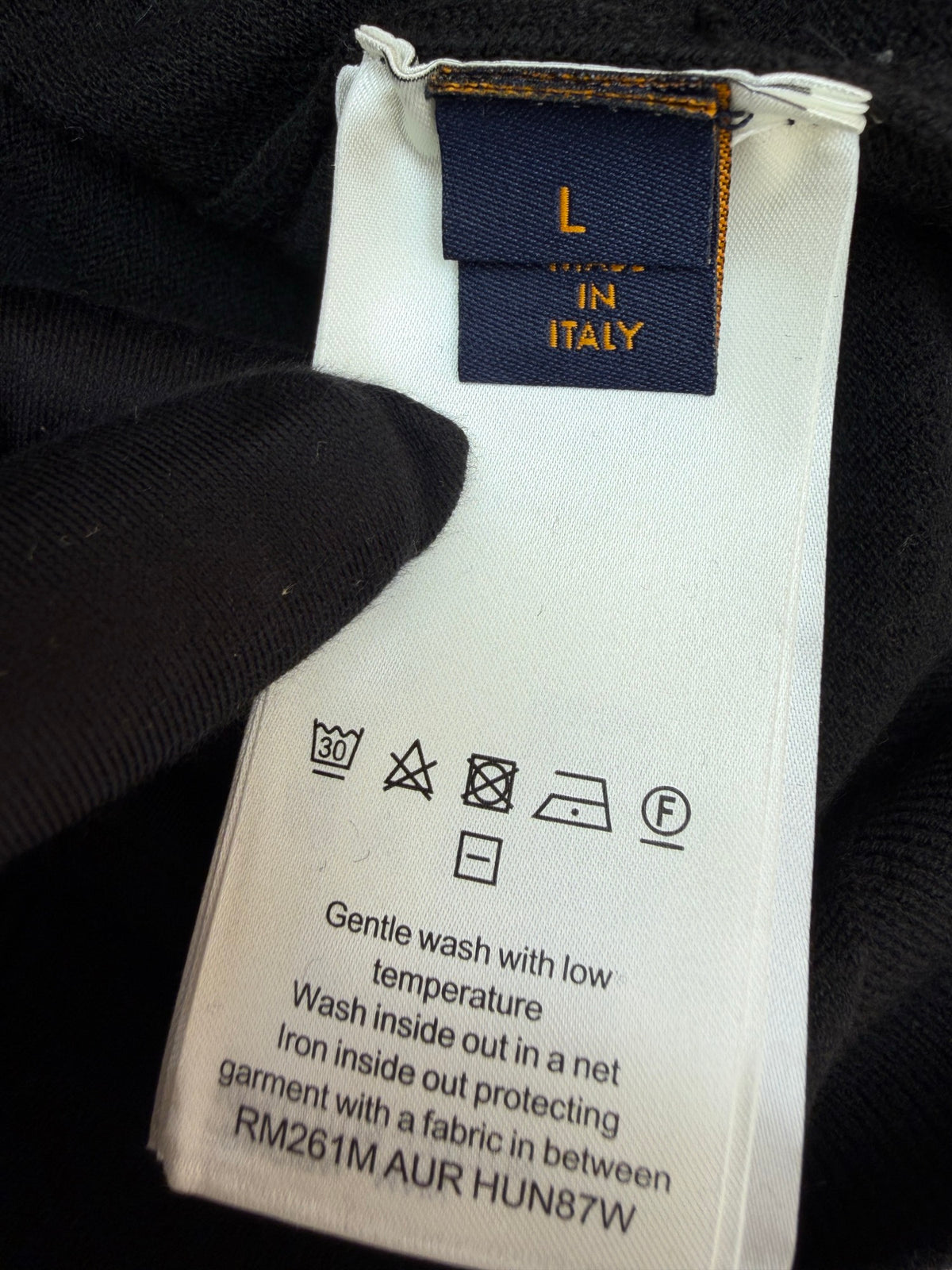 LV 1AA4VS LVSE Inside-Out Zipped Through Cashmere Cardigan