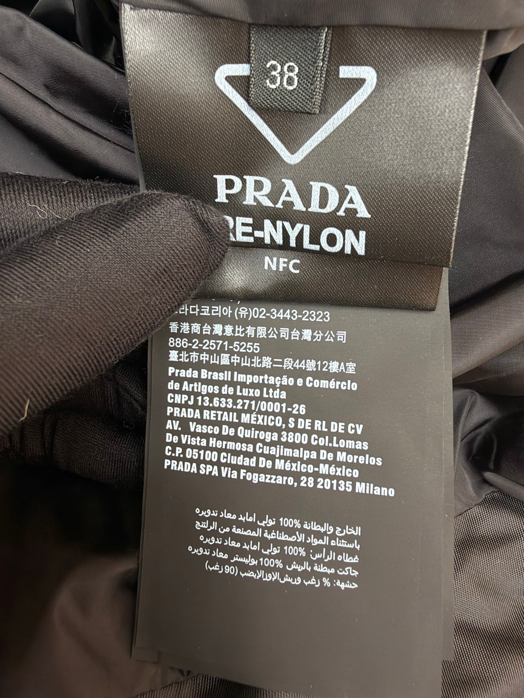 Prada Re-nylon Down Jacket 29X966