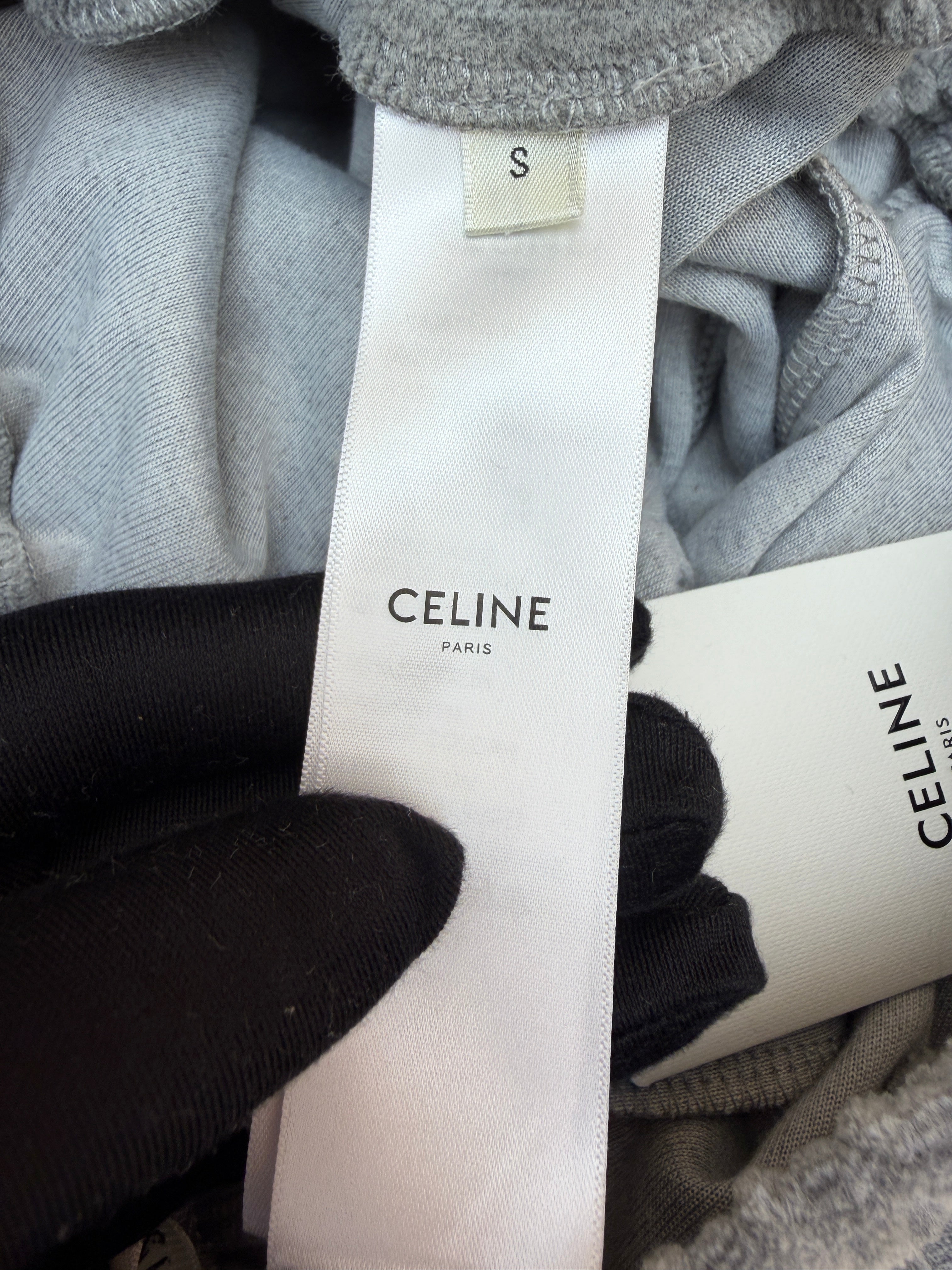 Celine Tracksuit Pants in Velvet Cotton