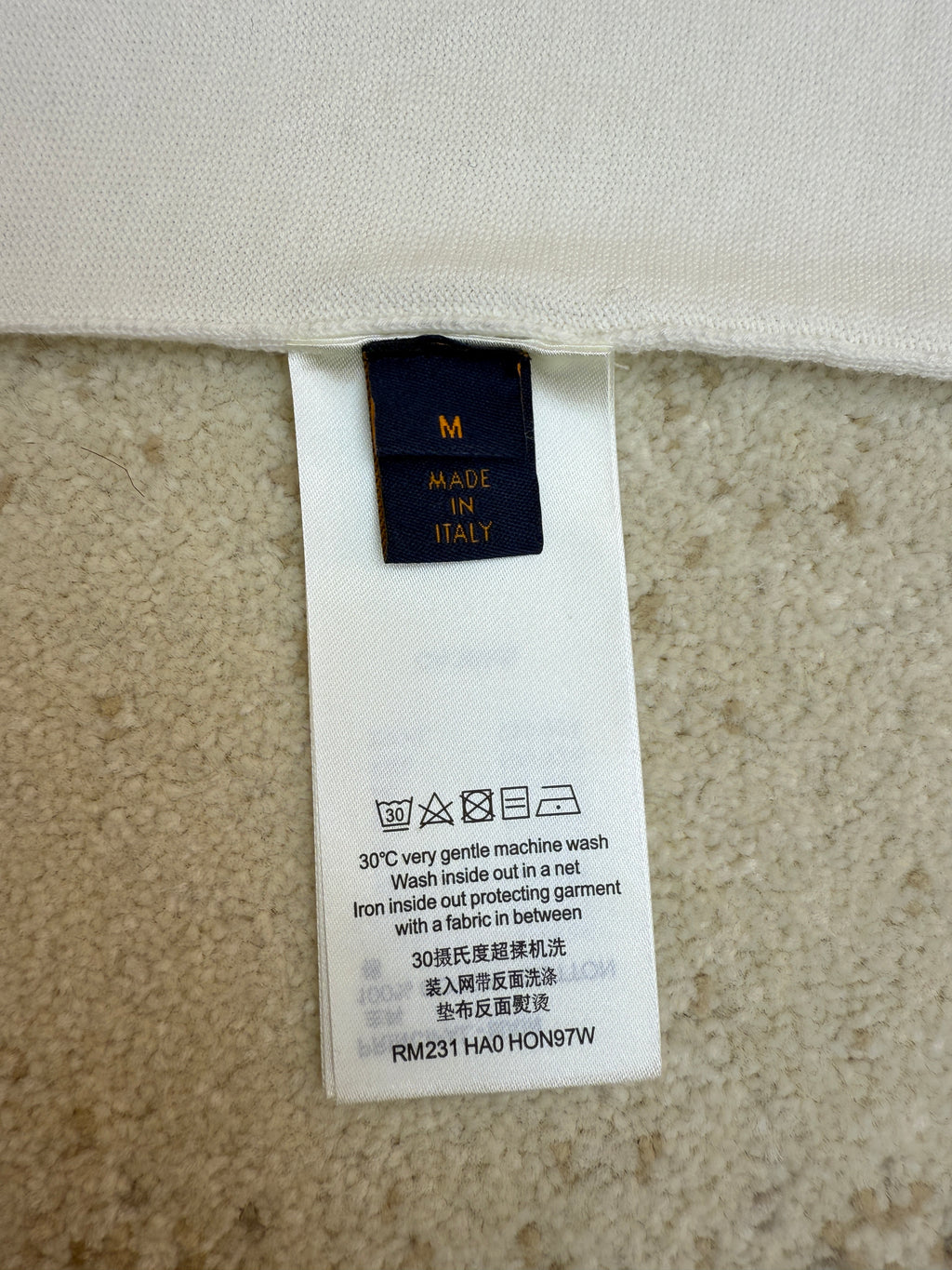 LV 1AB54D Monogram Comics Intarsia Short-Sleeved Crewneck