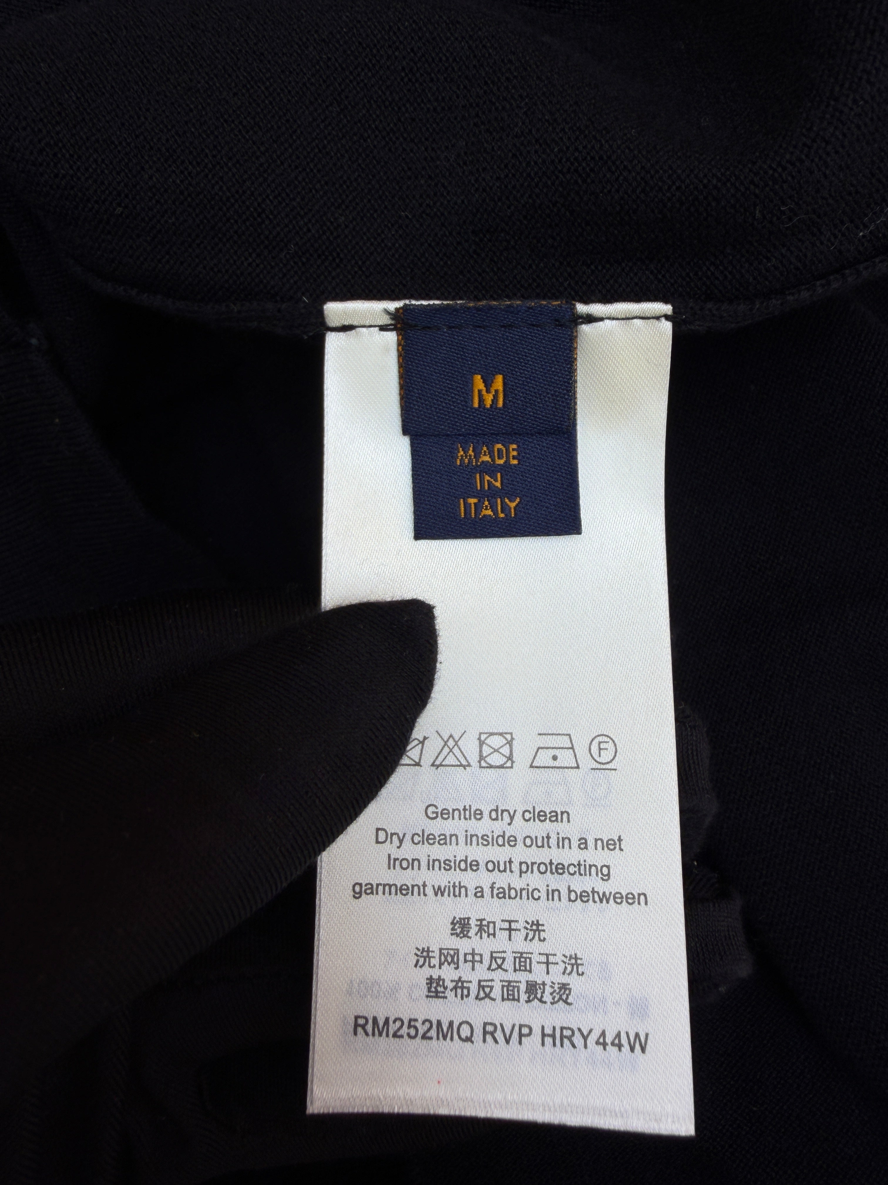 LV 1AK71B Short-Sleeved Polo Shirt With Signature