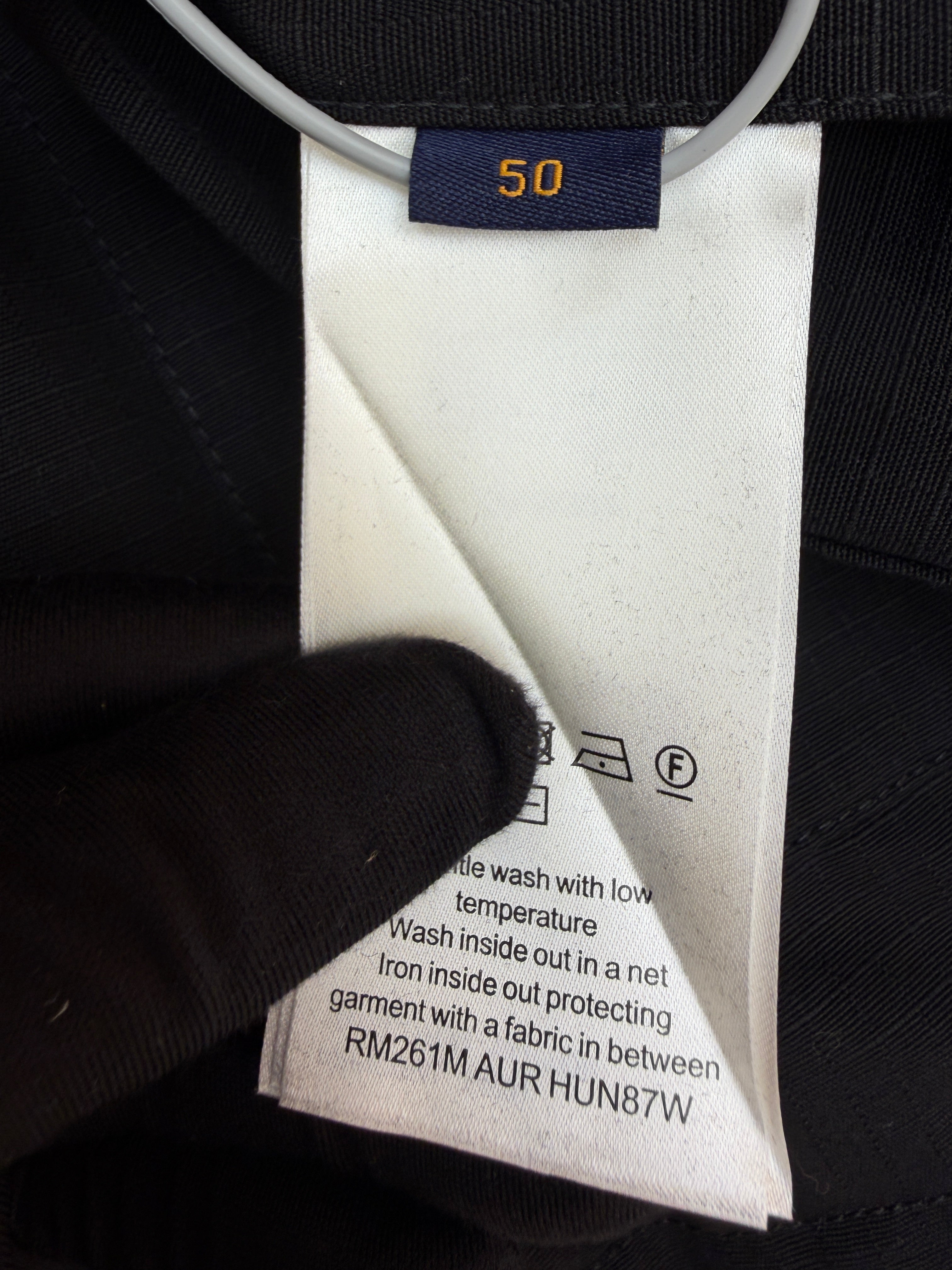 LV 1AJR26 Cotton Ripstop Staff Jacket