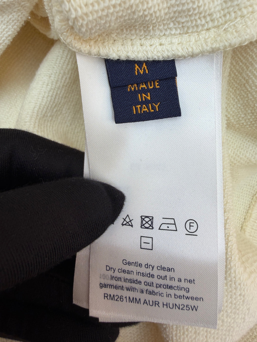 LV 1AK6I0 Embroidered Signature Sweatshirt