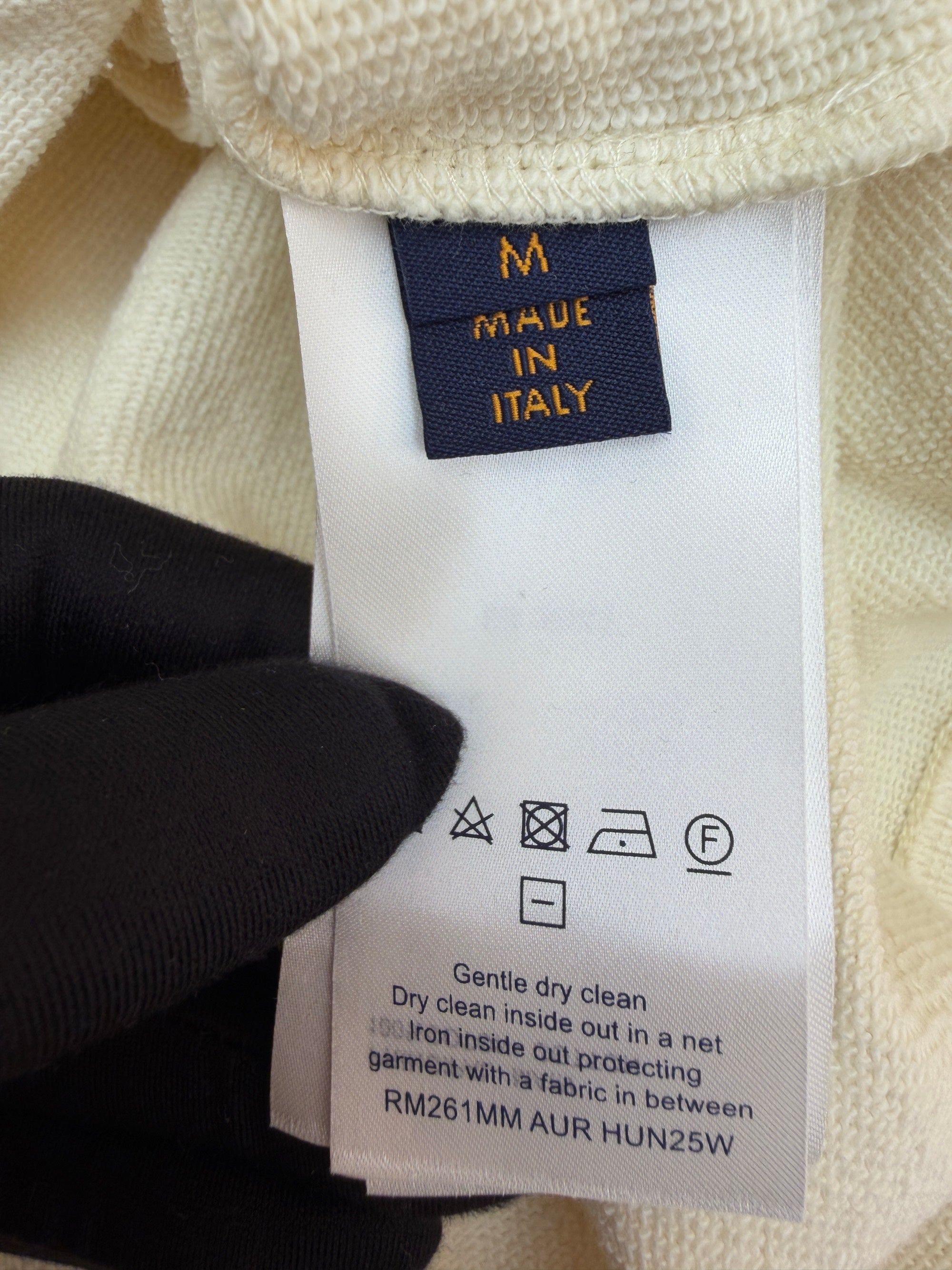 LV 1AK6I0 Embroidered Signature Sweatshirt