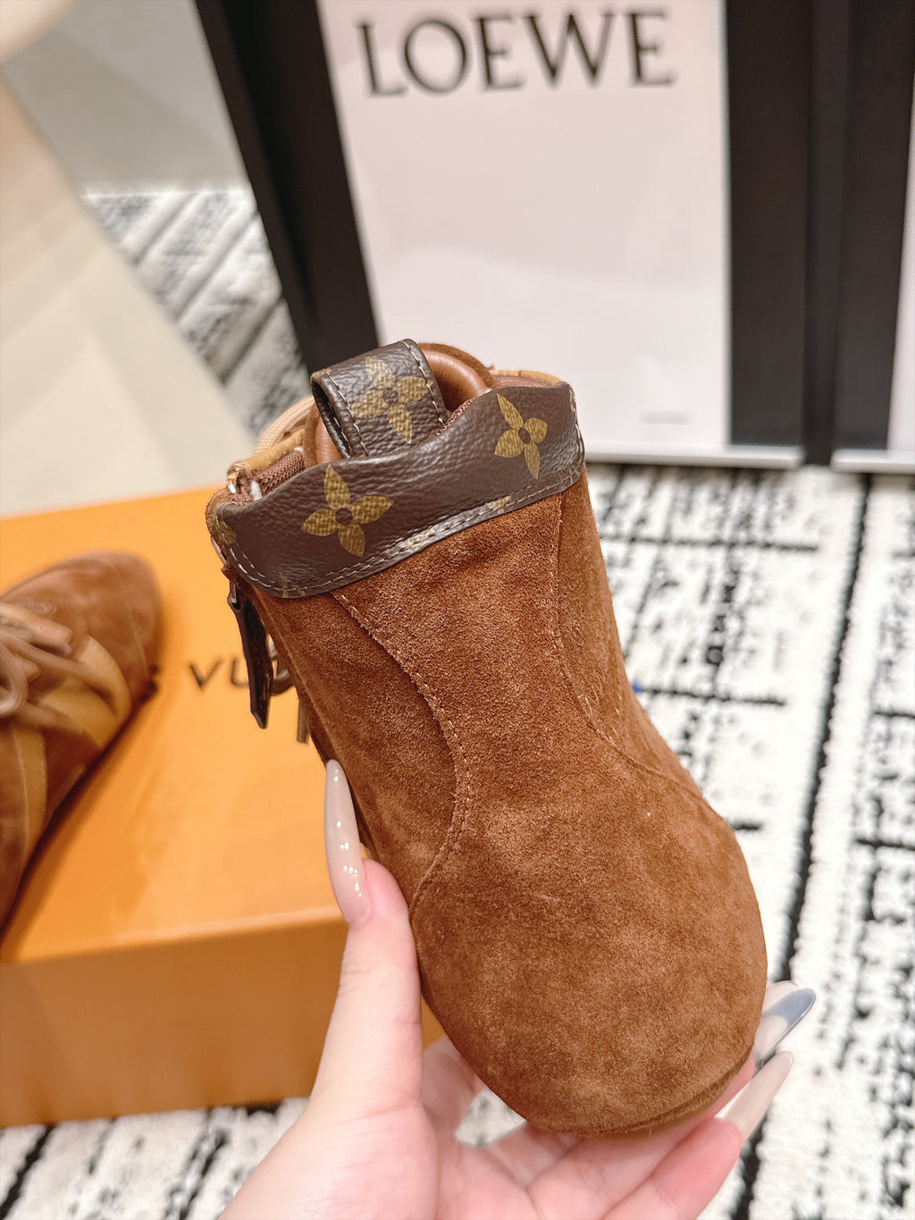 LV Sneakerina Ankle Boot