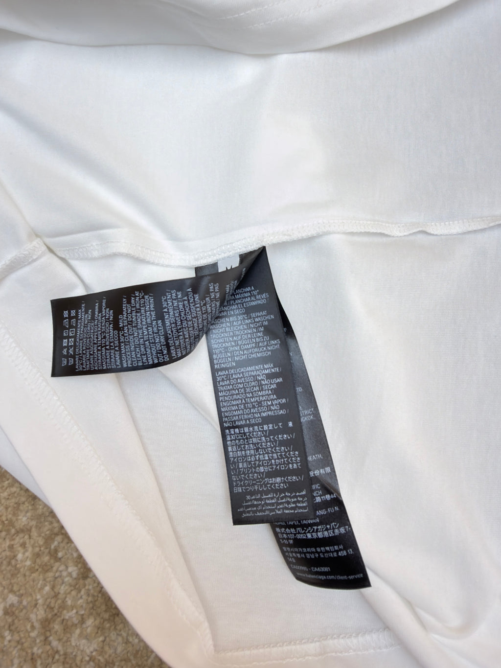 Balenciaga Cotton Nano BB T-Shirt