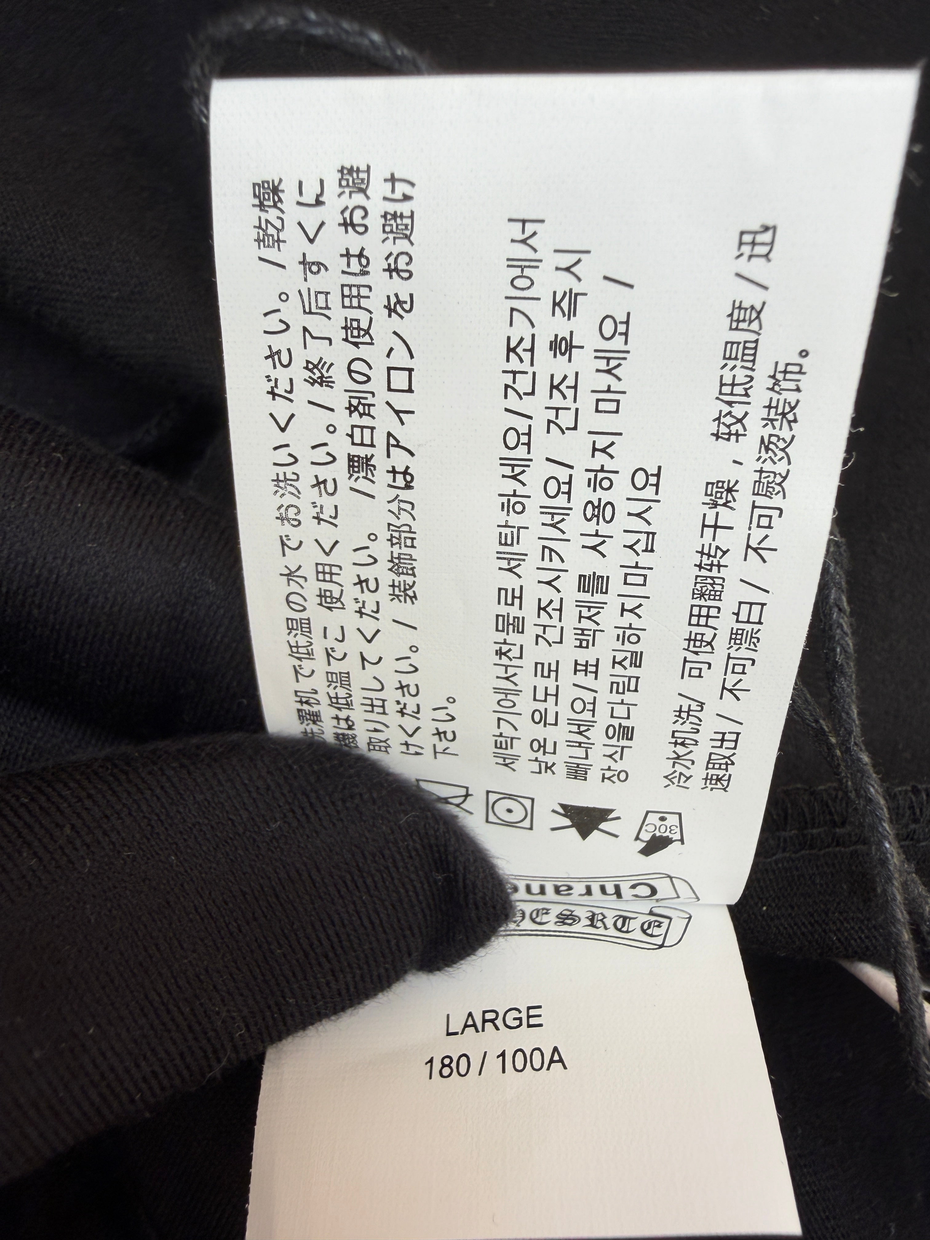 Chrome Hearts Horseshoe Long Sleeve T-Shirt