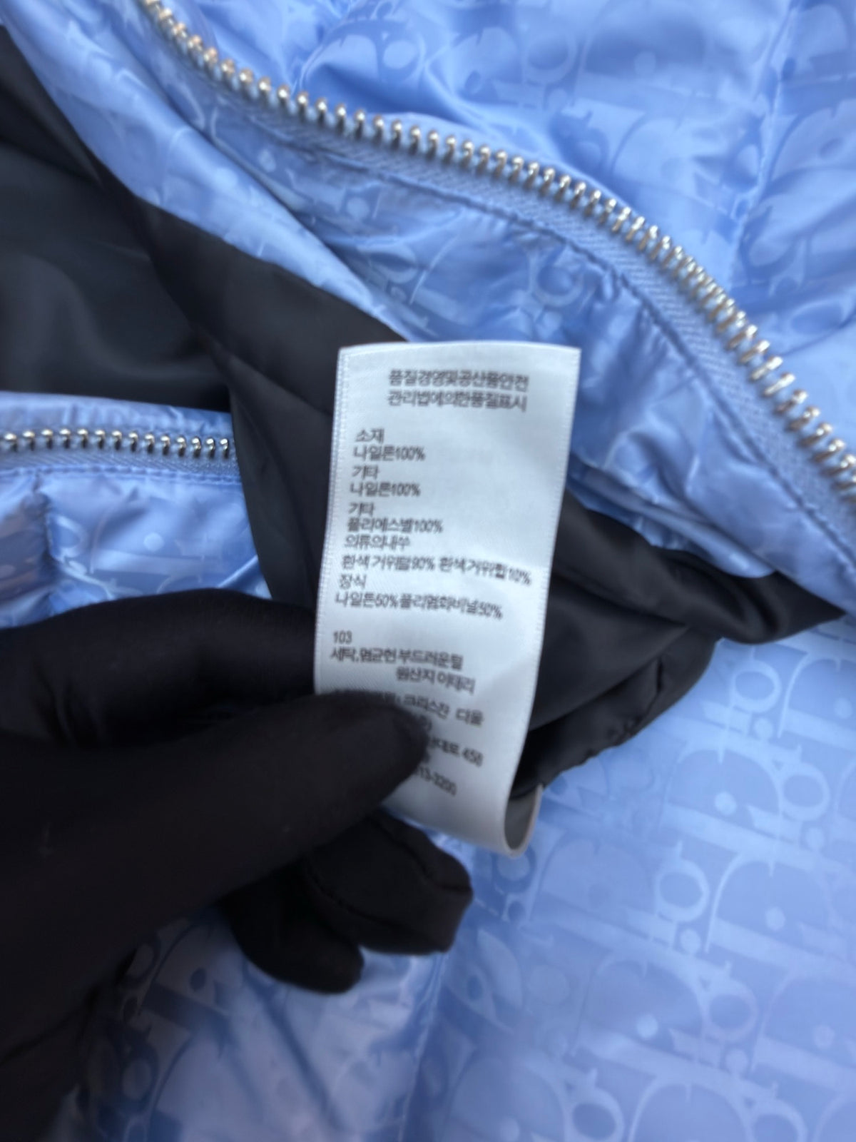Dior Oblique Down Puffer Jacket