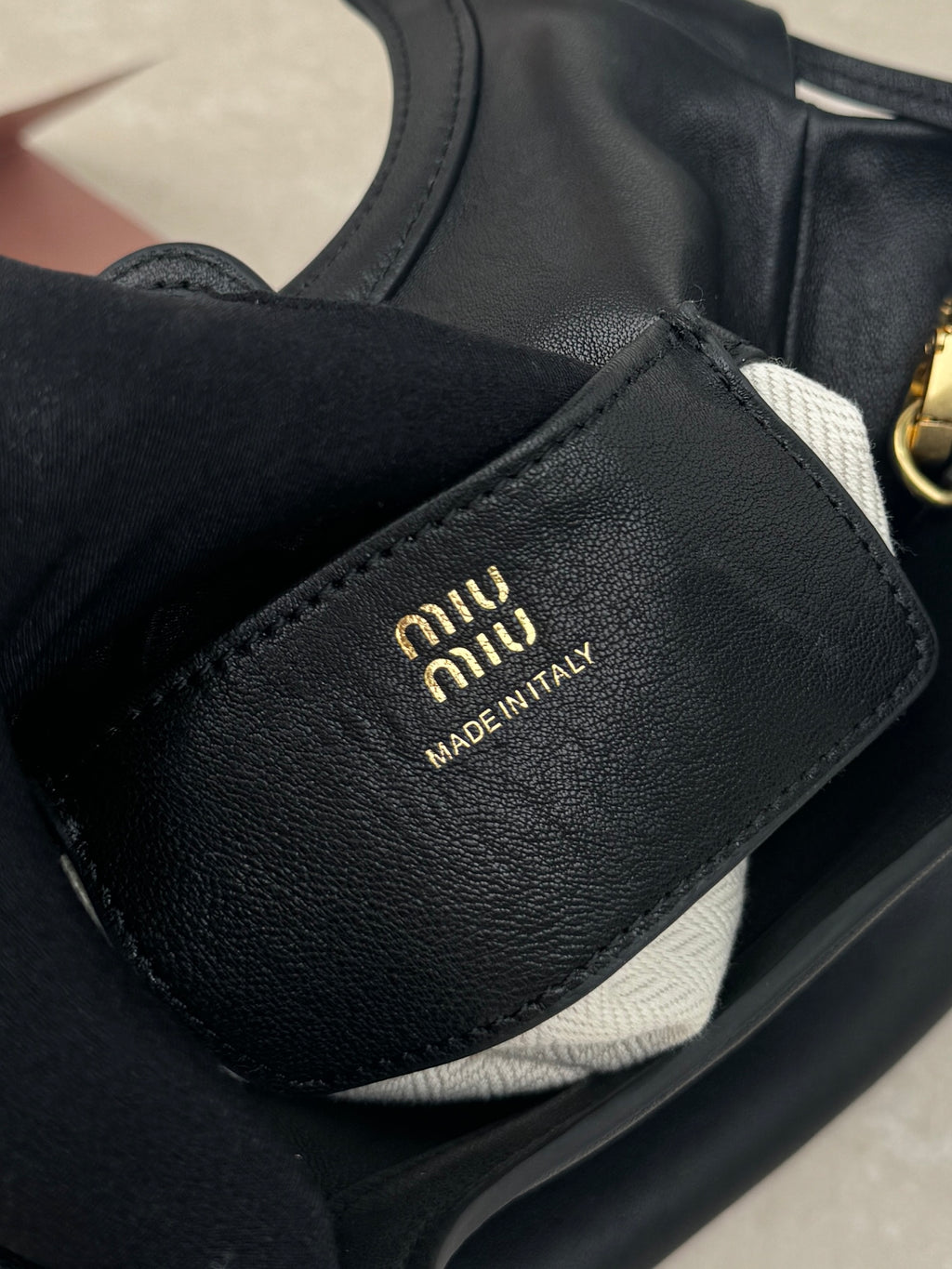 Miu Miu Ivy Tote Bag in Nappa Leather