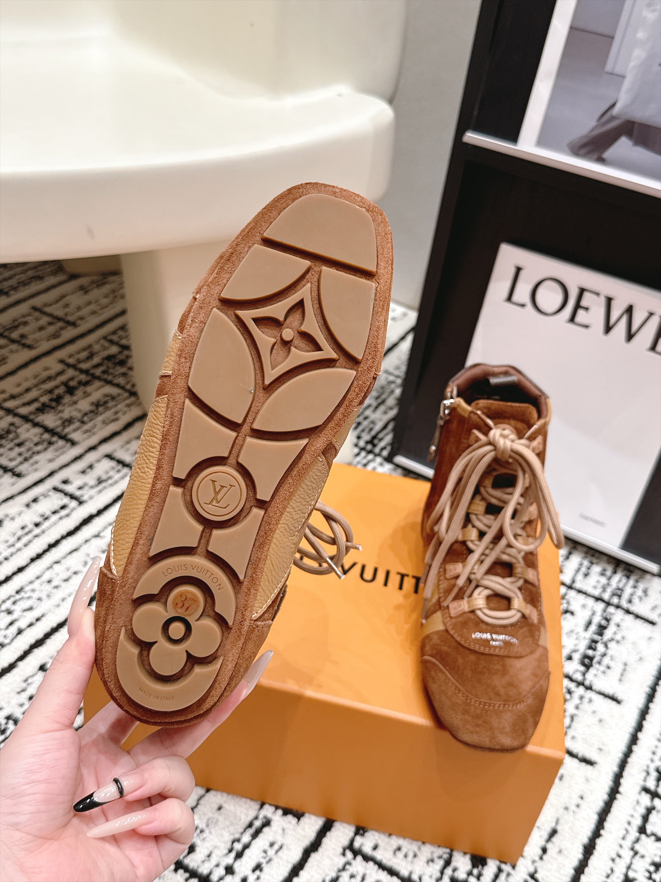 LV Sneakerina Ankle Boot