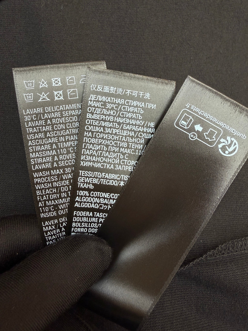 Balenciaga Logo Cotton Jersey T-Shirt