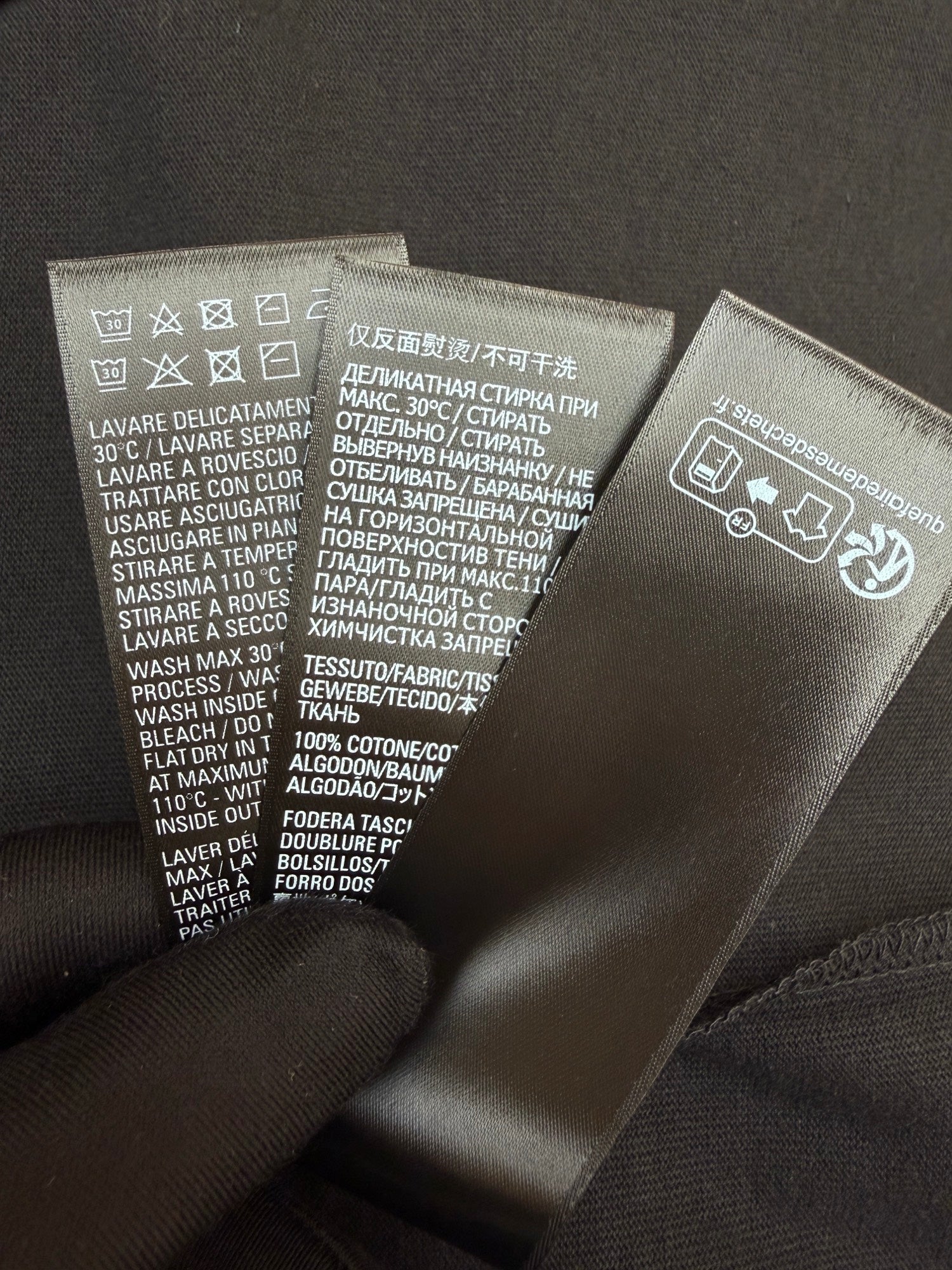 Balenciaga Logo Cotton Jersey T-Shirt