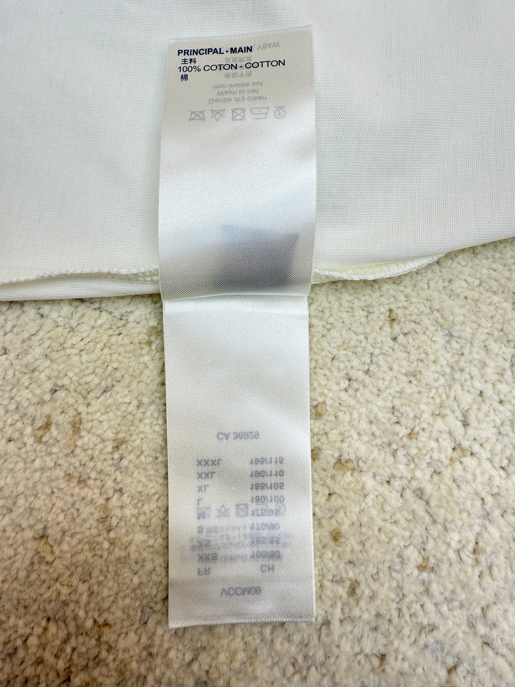 LV Embossed LV Logo T-Shirt