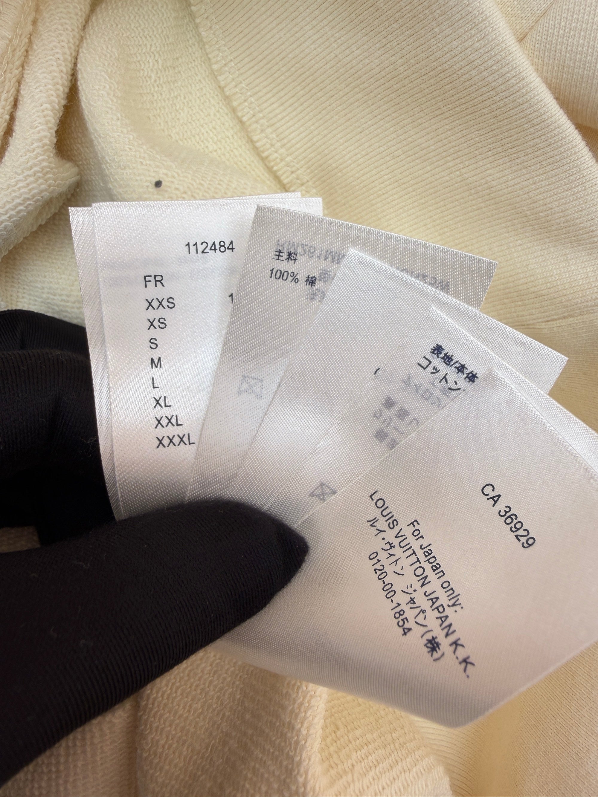 LV 1AK6I0 Embroidered Signature Sweatshirt