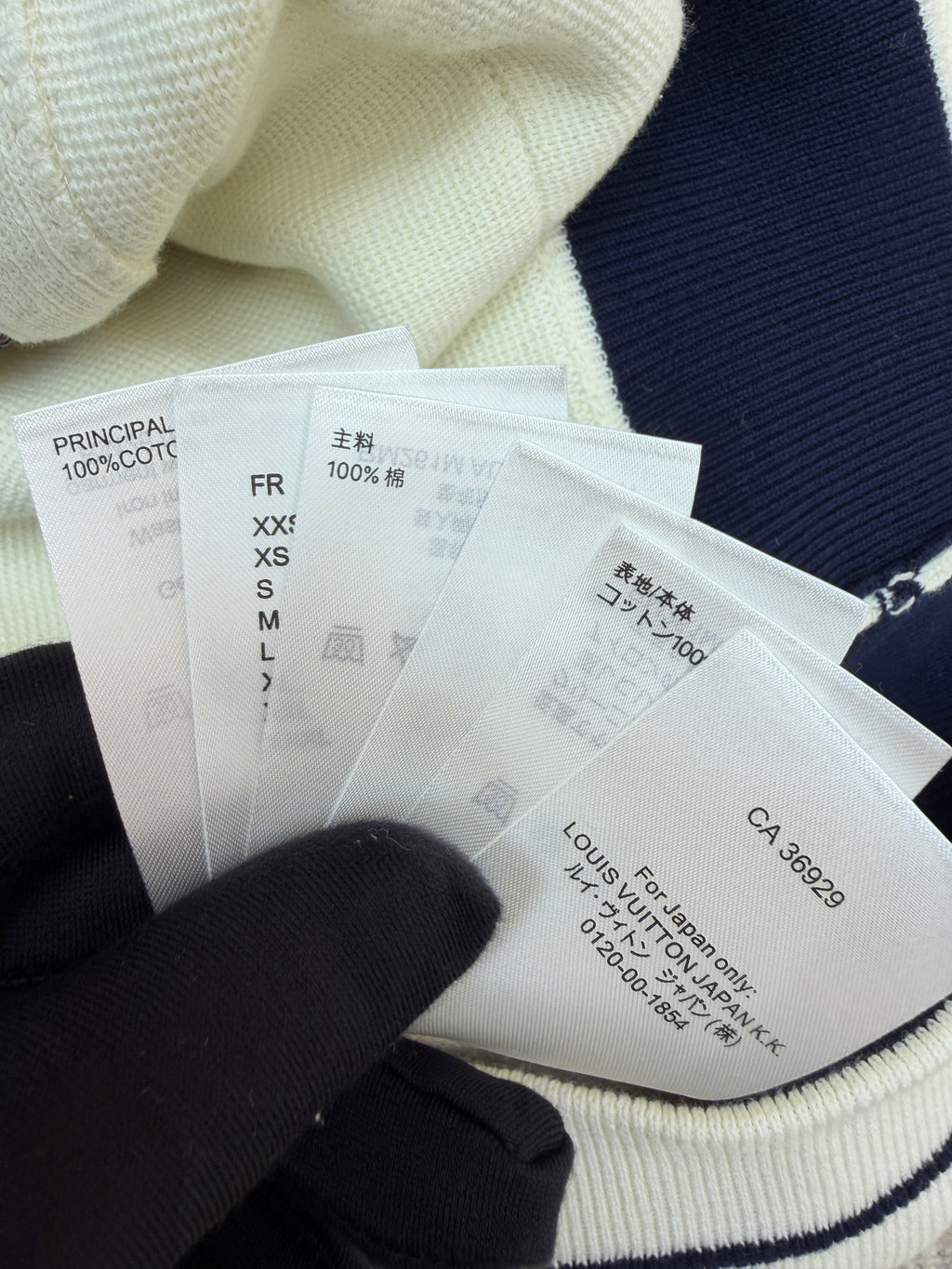 LV 1AK6YF Hybrid Knit Track Top