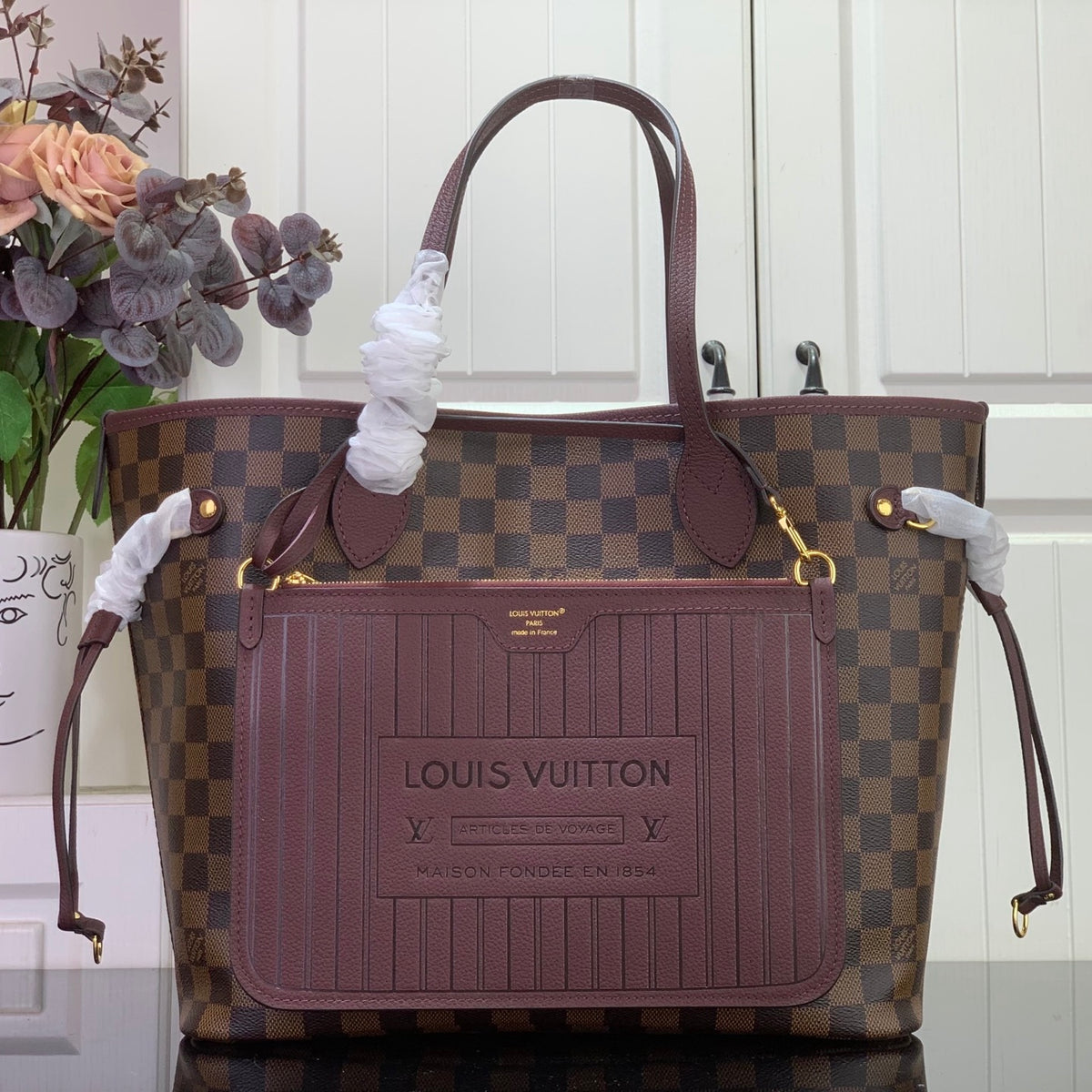 LV Neverfull Inside Out MM N40952