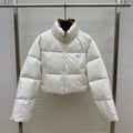 Prada Re-Nylon Cropped Convertible Down Jacket