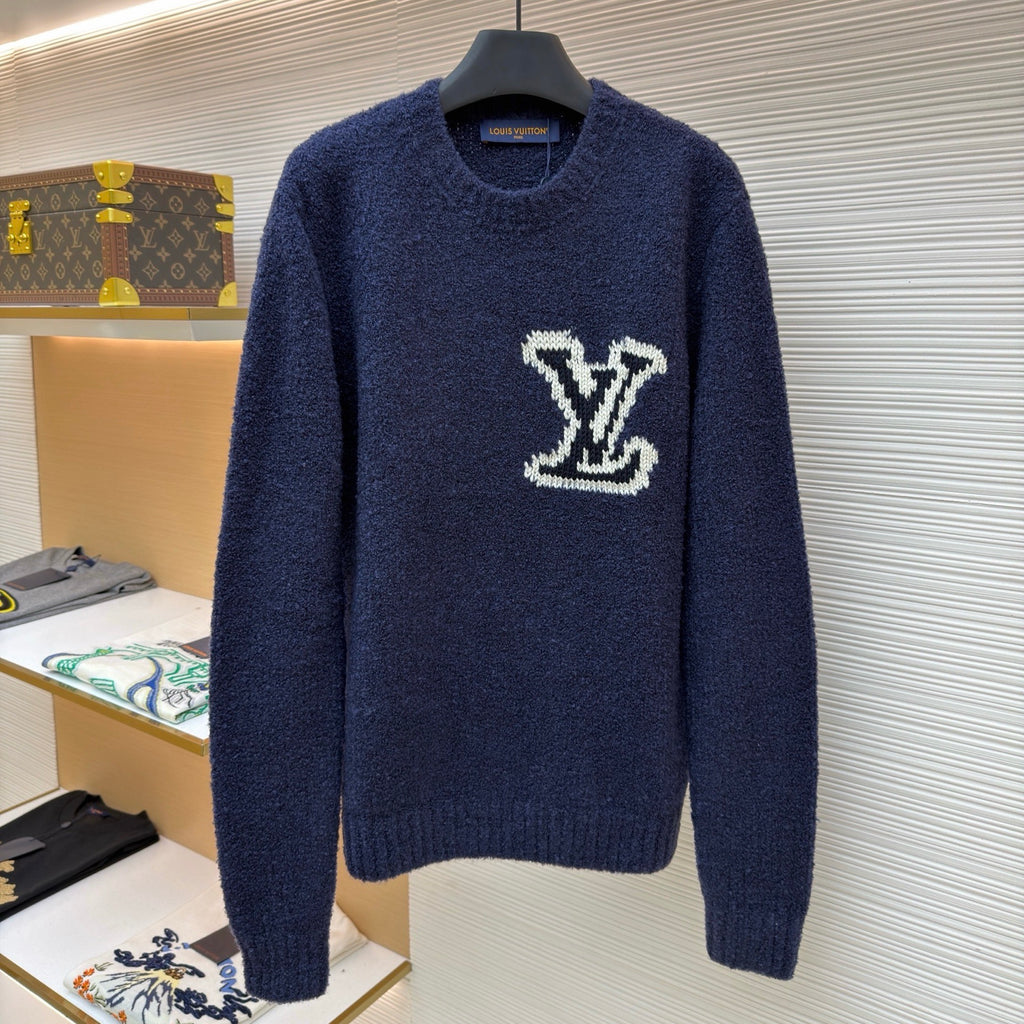 LV 1AJUIF Intarsia Crewneck