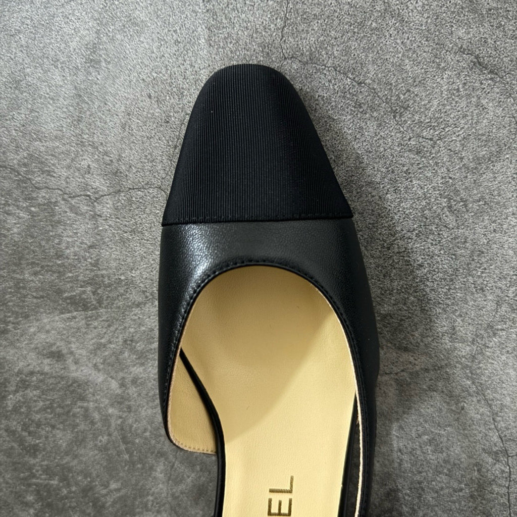 Chanel Slingbacks Flat in Goatskin