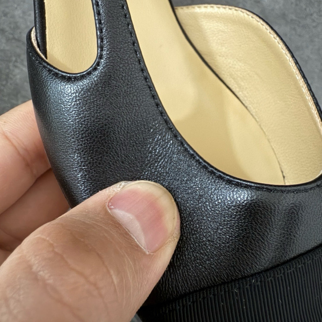 Chanel Slingbacks Flat in Goatskin