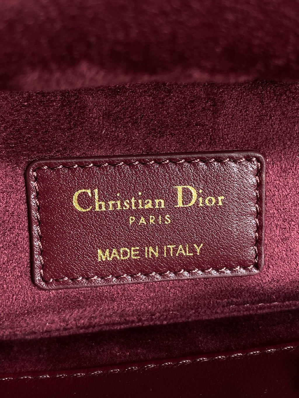 Dior Small Lady D-Joy Bag in Latte Cannage Lambskin