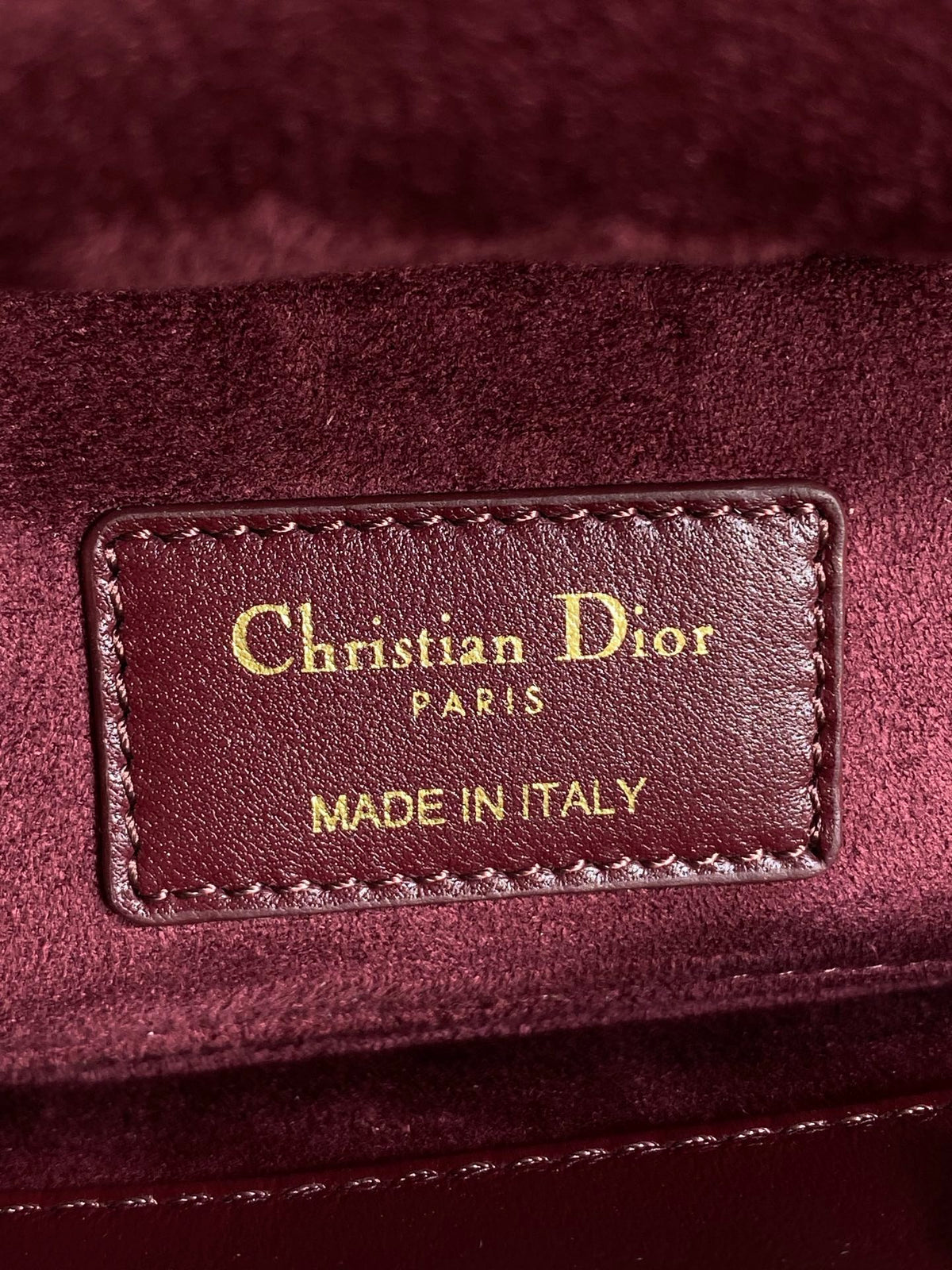 Dior Small Lady D-Joy Bag in Latte Cannage Lambskin