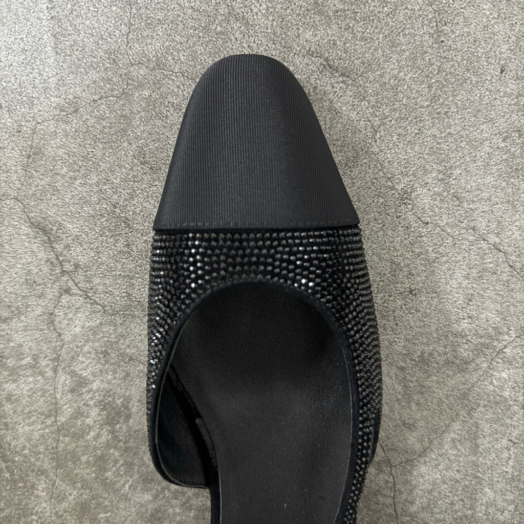 Chanel Slingbacks Flat in Strass